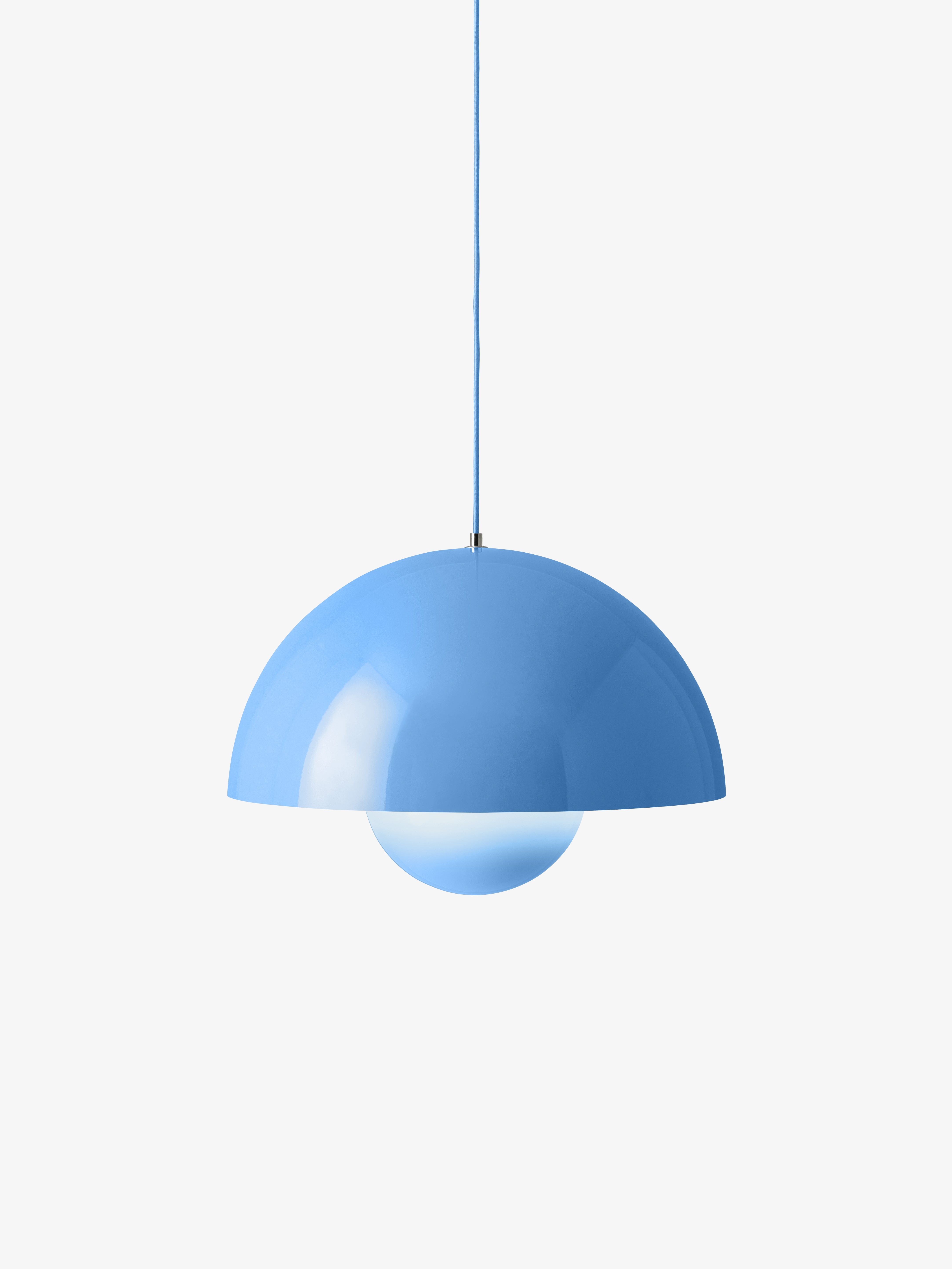 Pendelleuchte FLOWERPOT in Blau