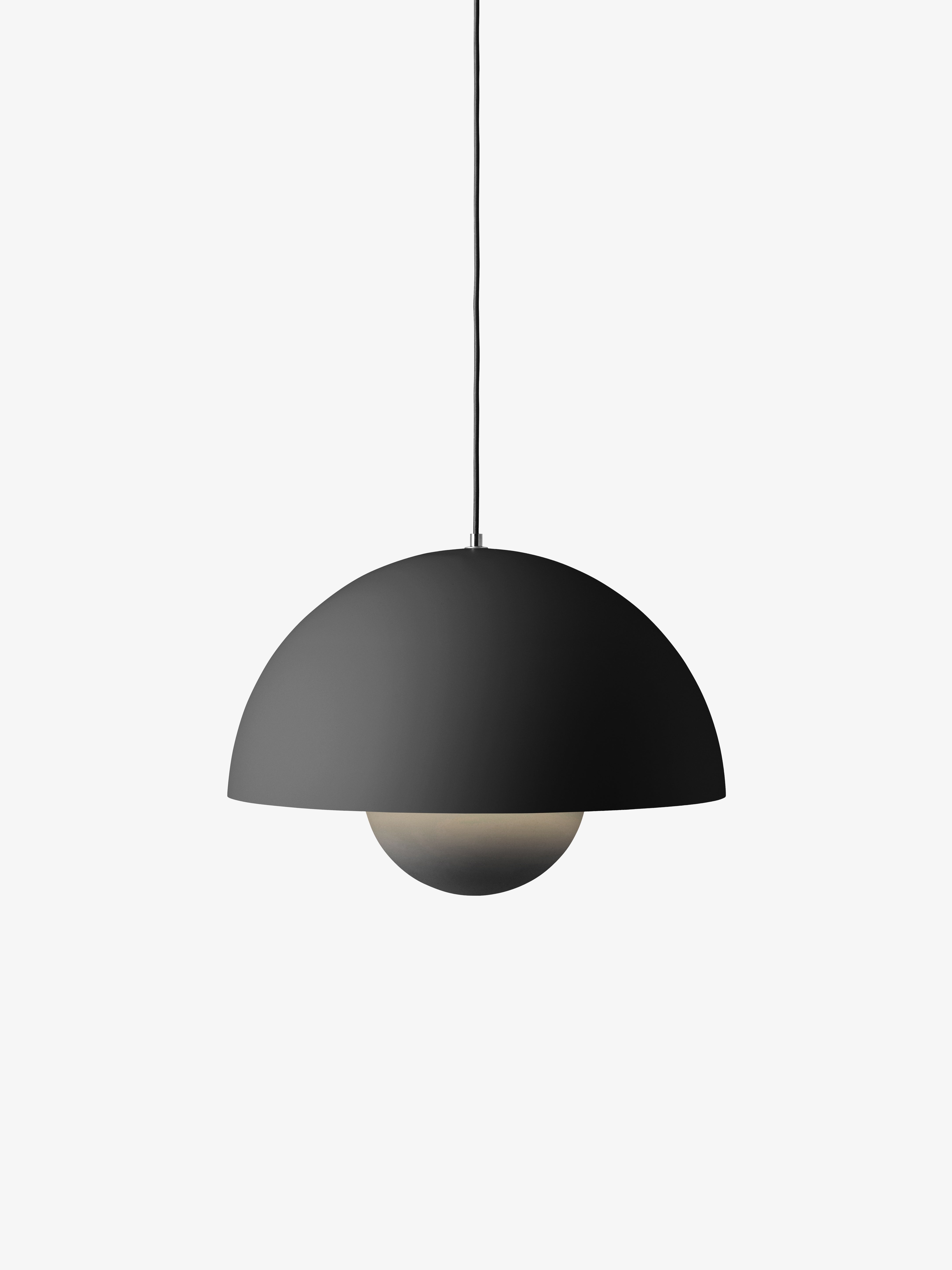 Pendelleuchte FLOWERPOT matt schwarz
