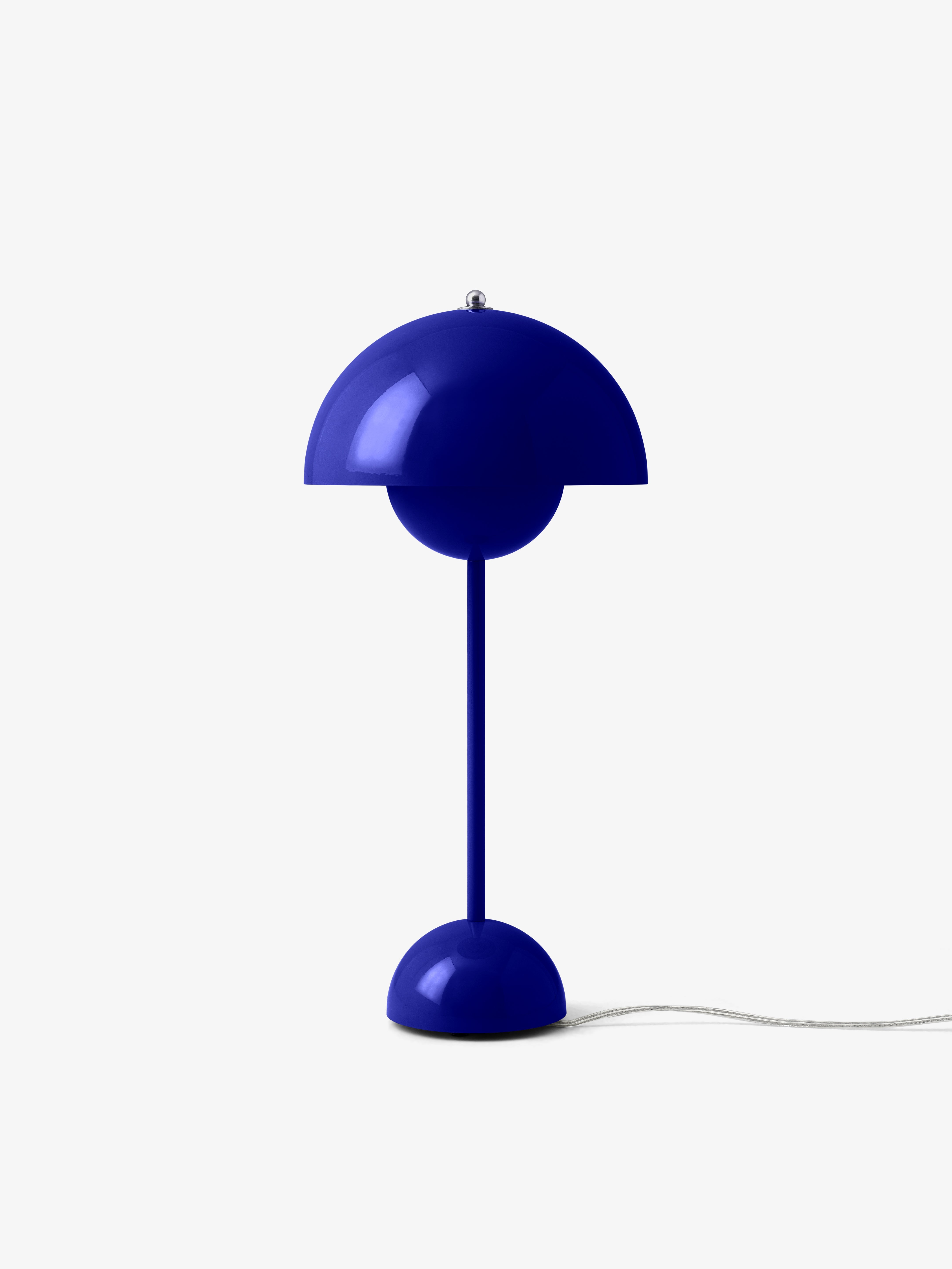 Tischlampe FLOWERPOT VP3 kobaltblau