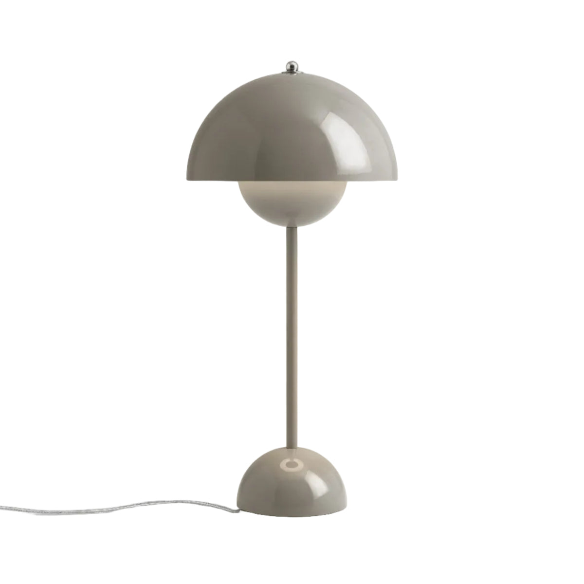 Tischlampe FLOWERPOT VP3 grau-beige