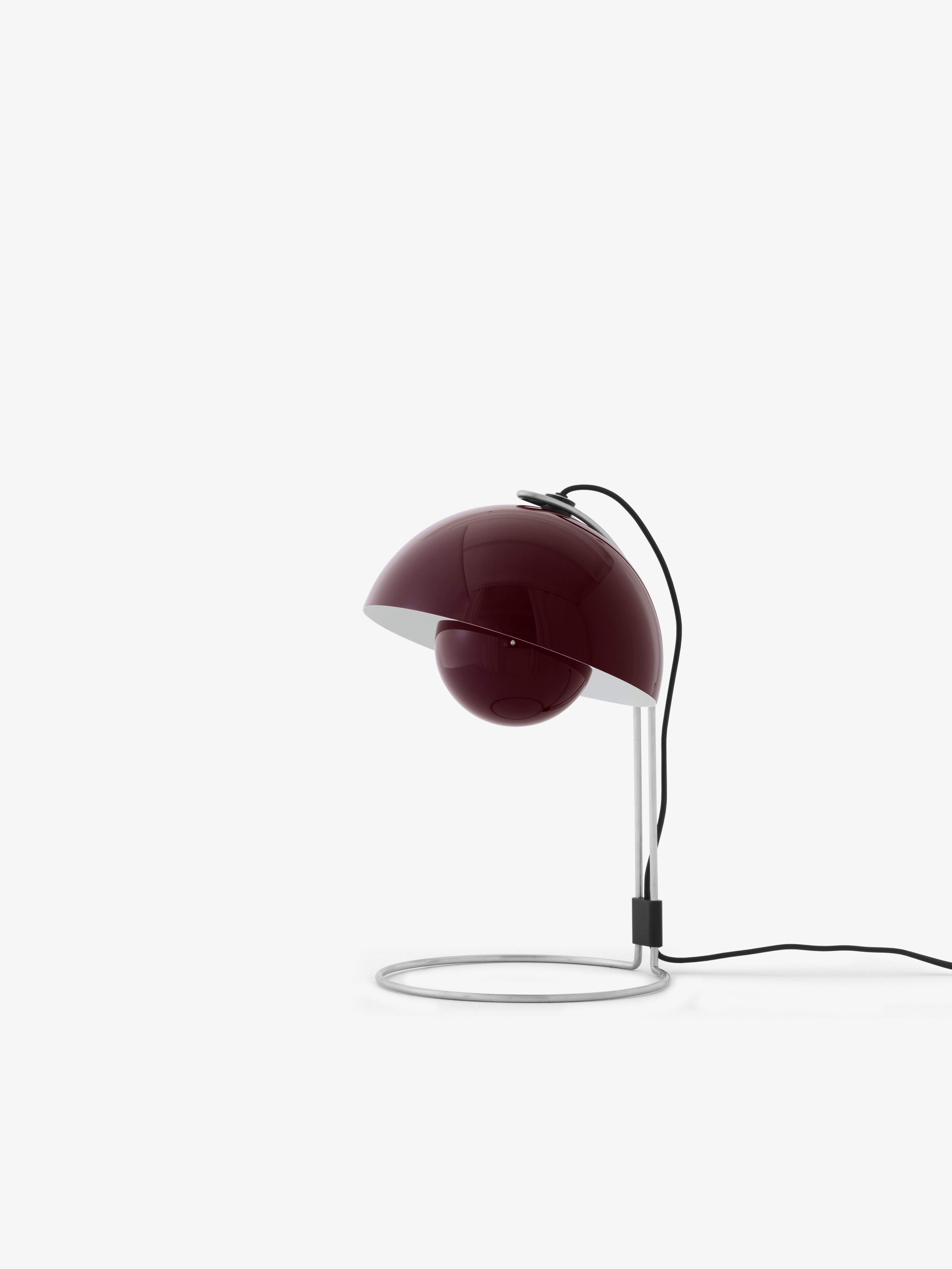 Lampa stołowa FLOWERPOT VP4 ciemna śliwka