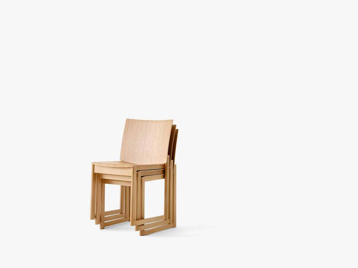 Stuhl ALLWOOD AV35 lackierter Eiche