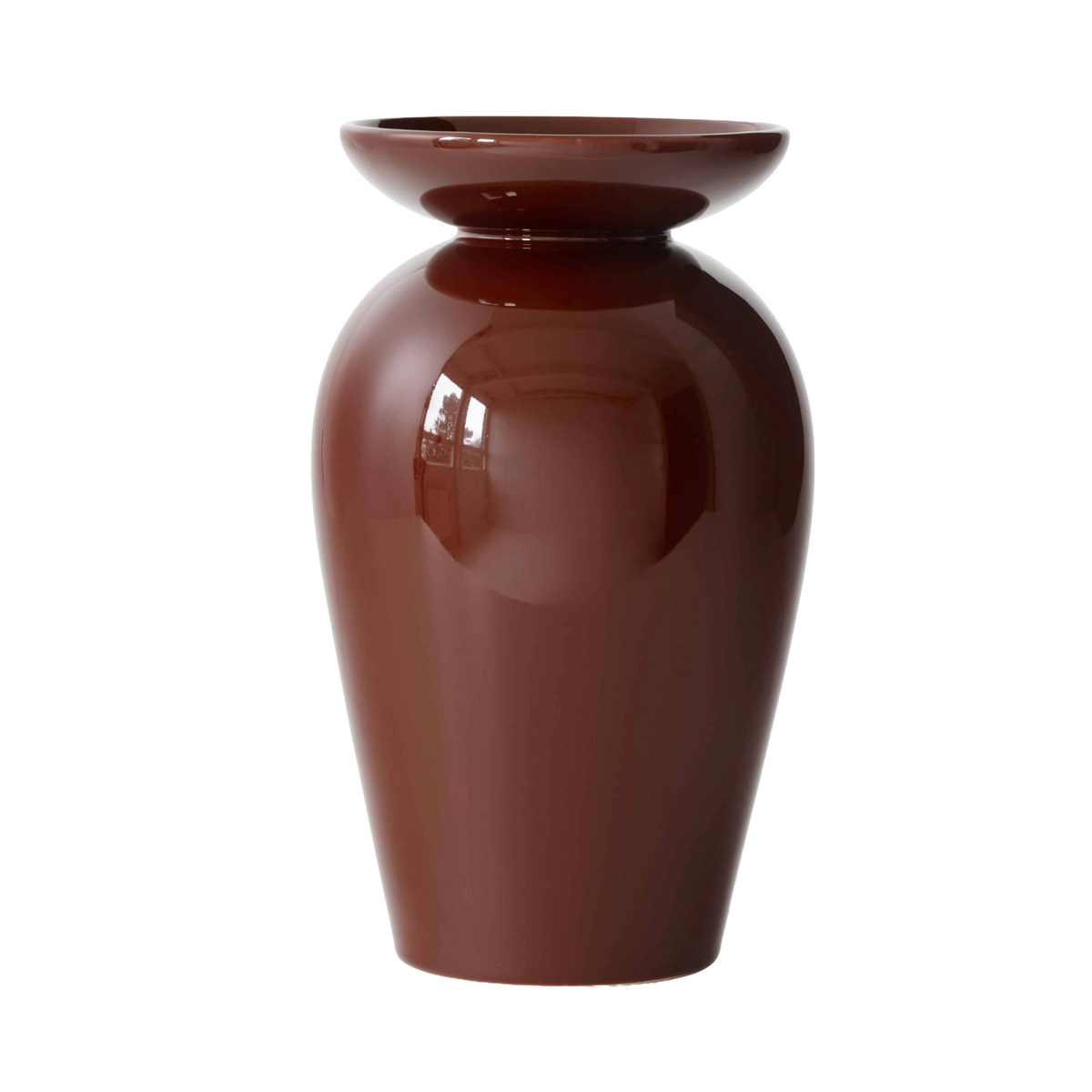 Vase MOMENTO JH47 rot-braun