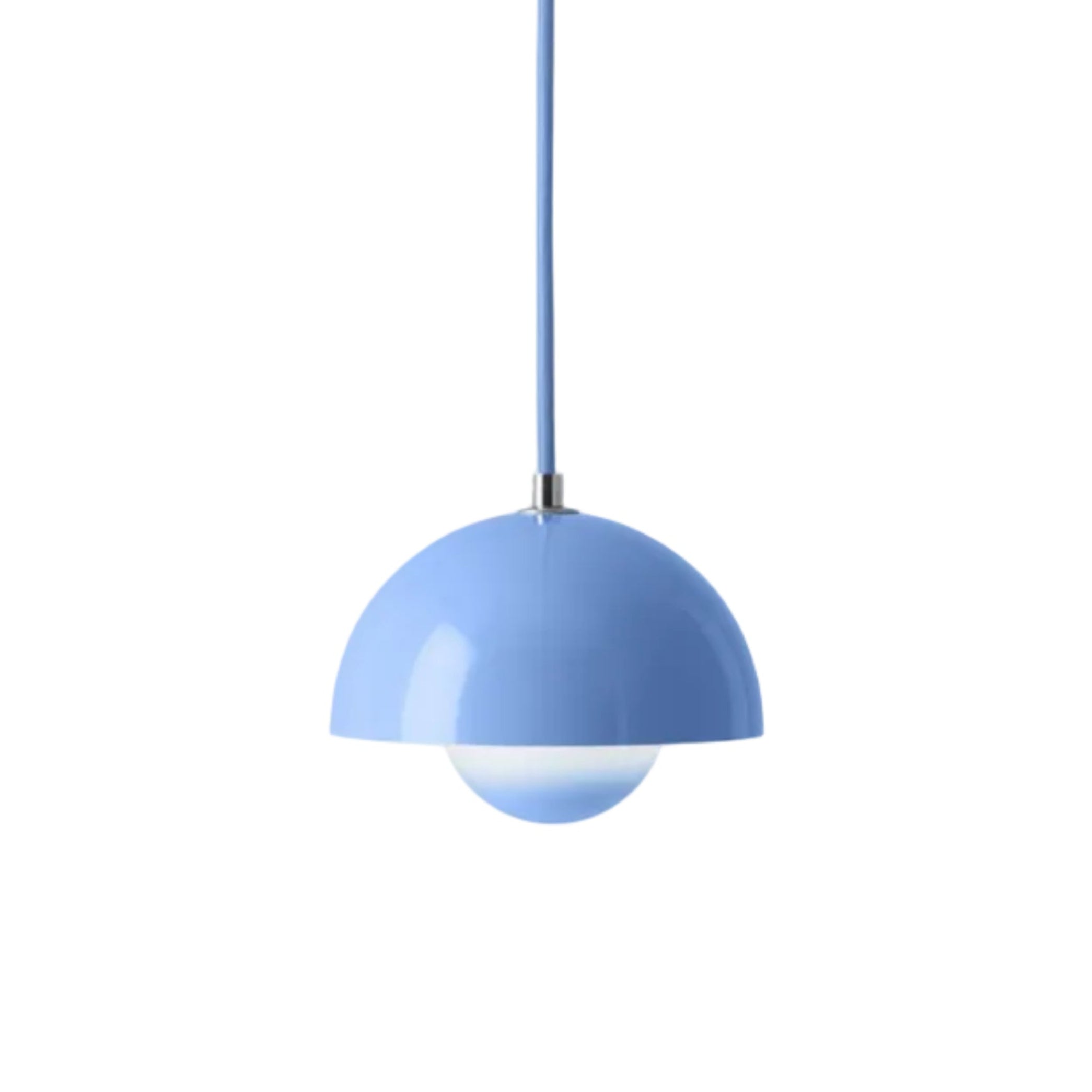 Pendelleuchte FLOWERPOT in Blau
