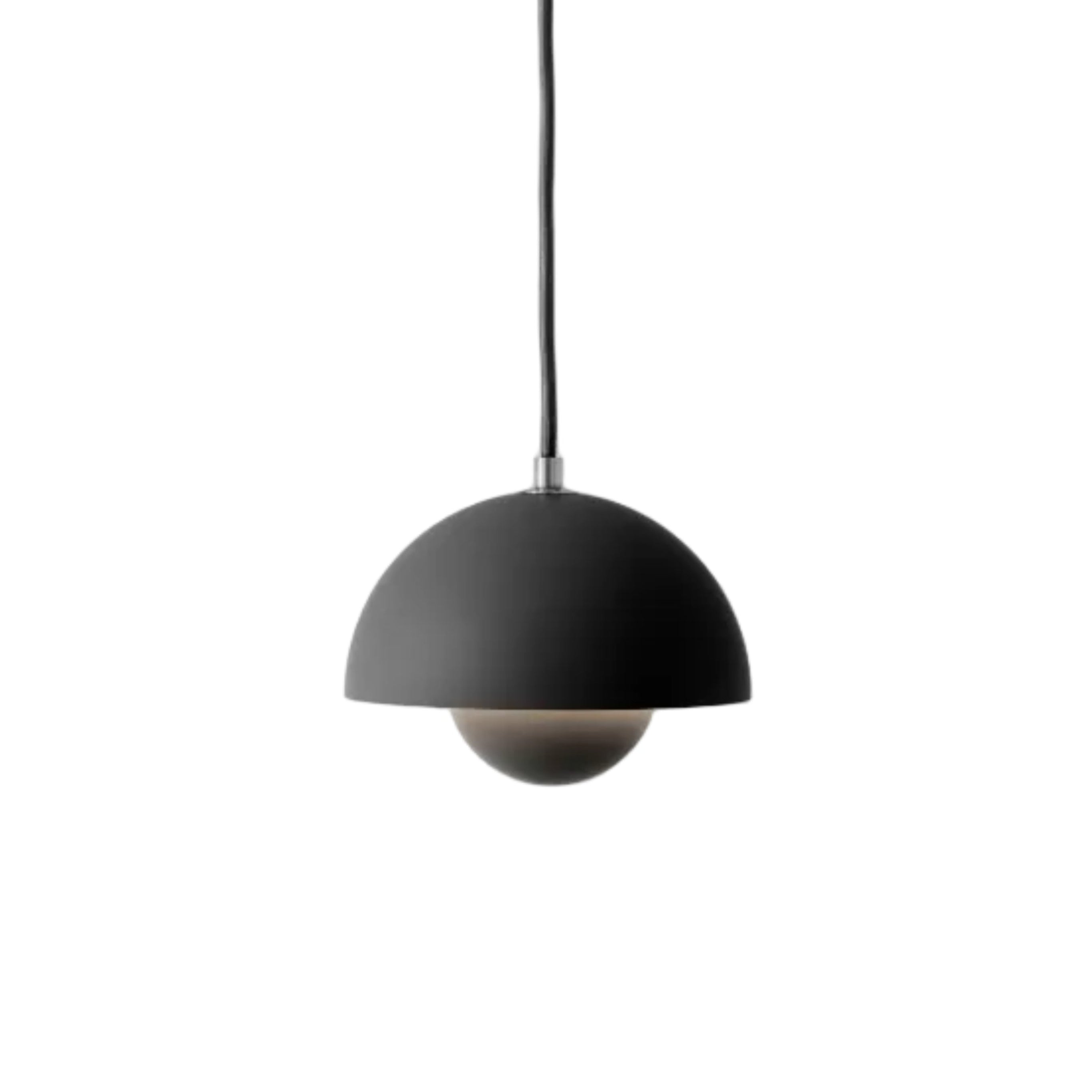 Pendelleuchte FLOWERPOT matt schwarz