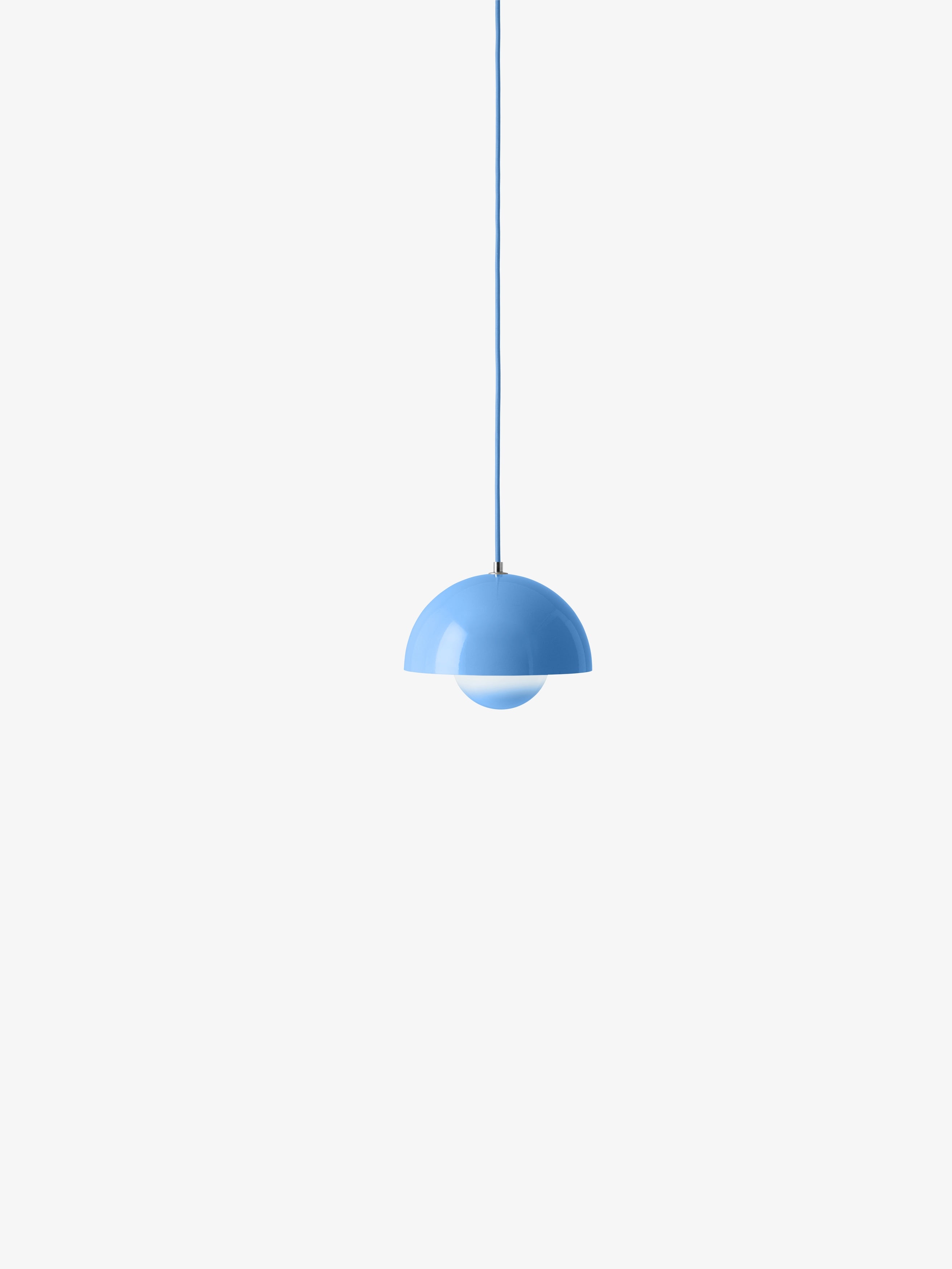 Pendelleuchte FLOWERPOT in Blau