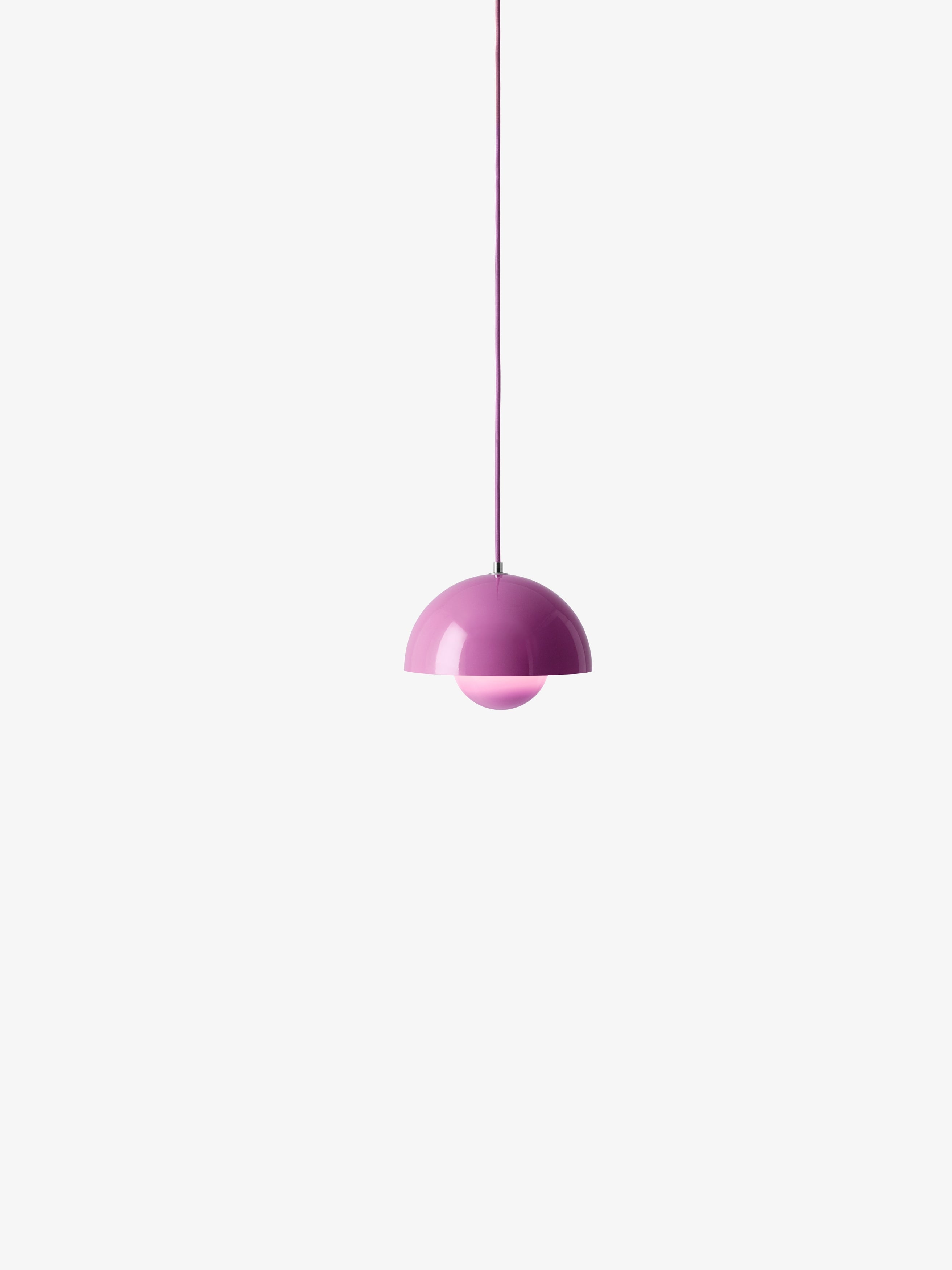 Pendelleuchte FLOWERPOT fuchsie