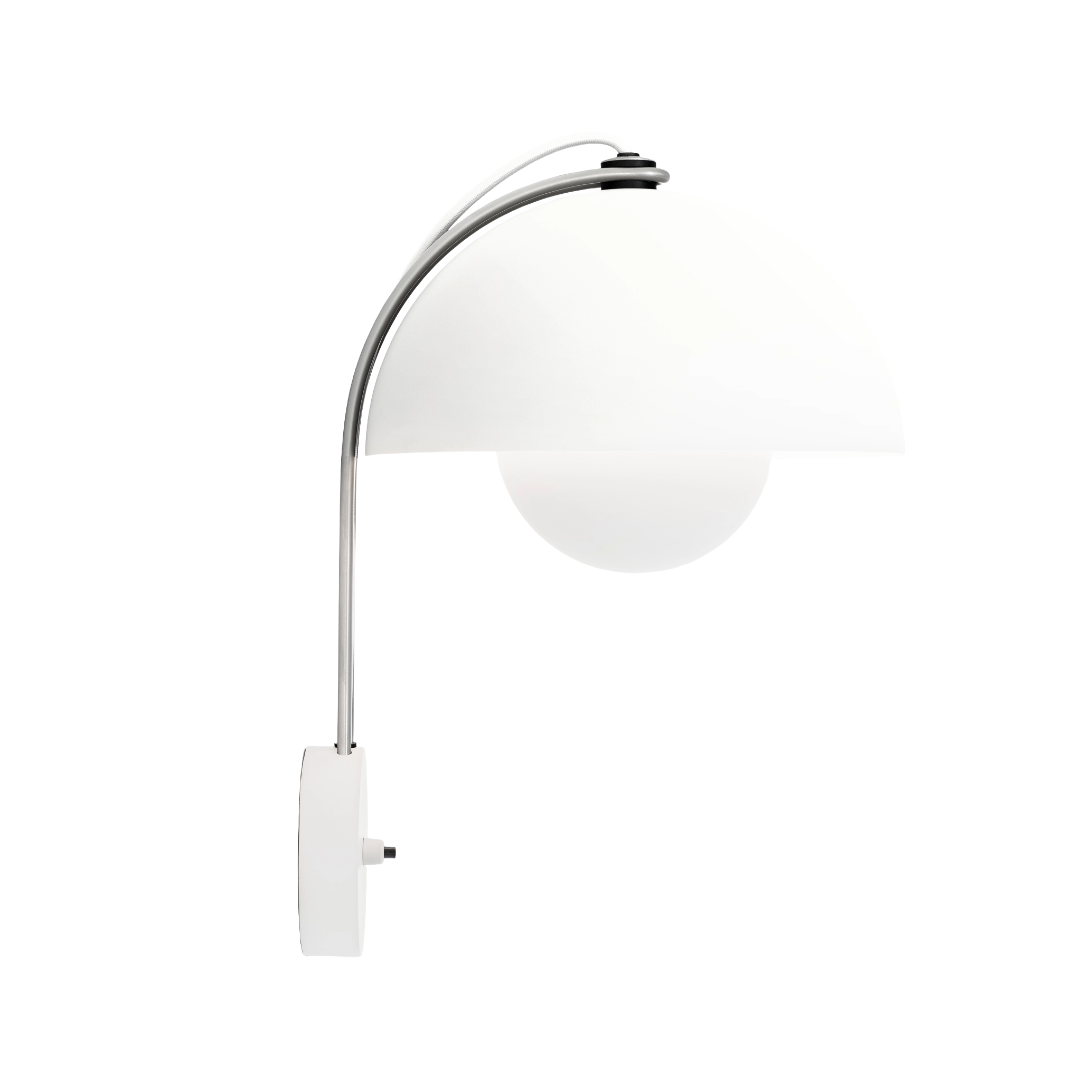 Wandlampe FLOWERPOT VP8 matt weiß