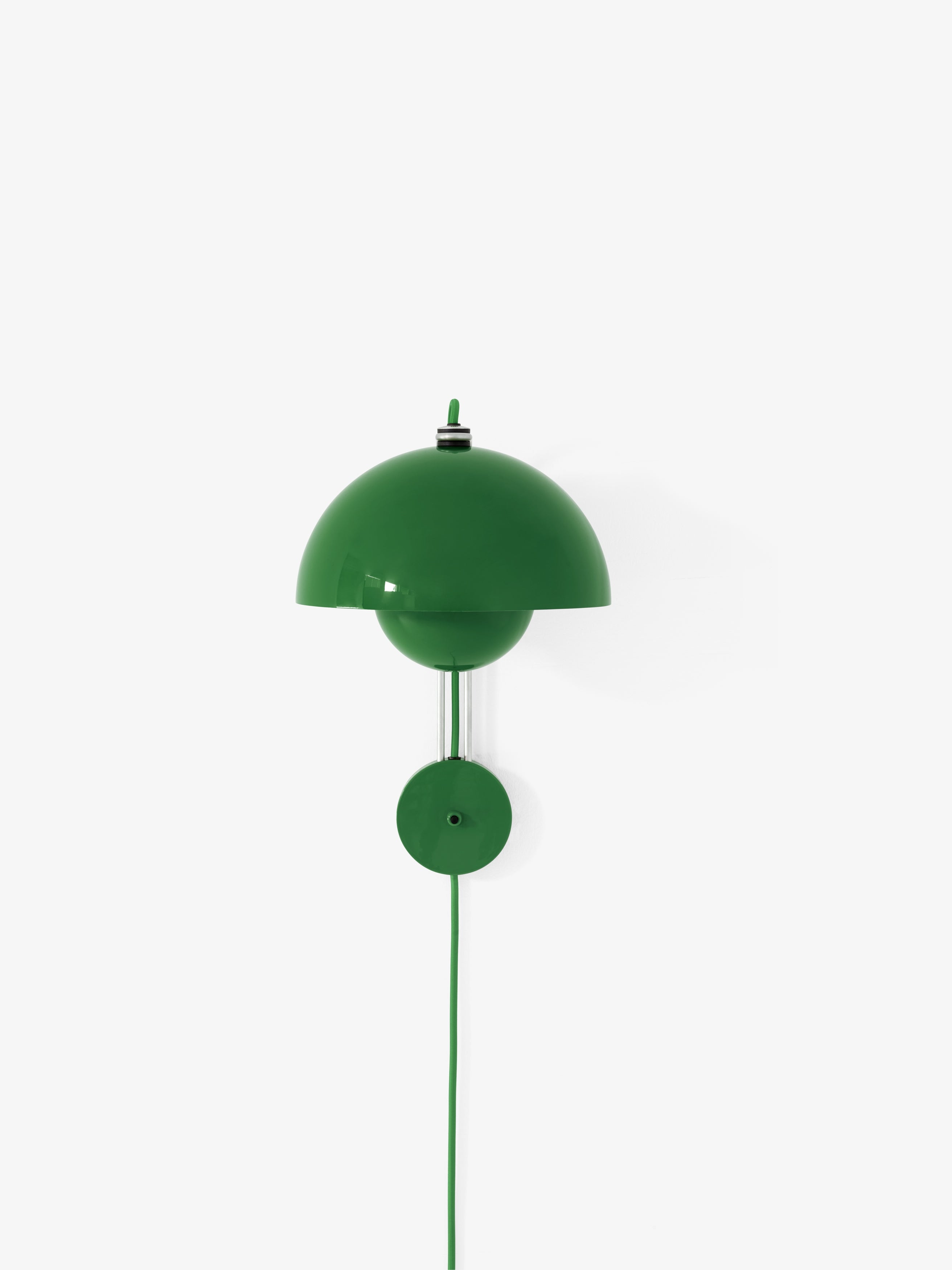 Wandlampe FLOWERPOT VP8 in intensivem Grün