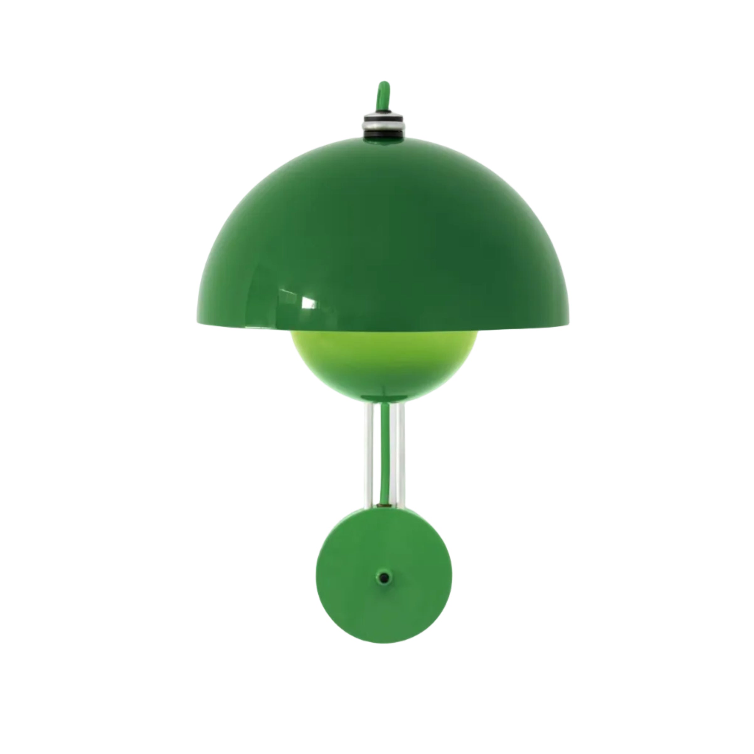 Wandlampe FLOWERPOT VP8 in intensivem Grün