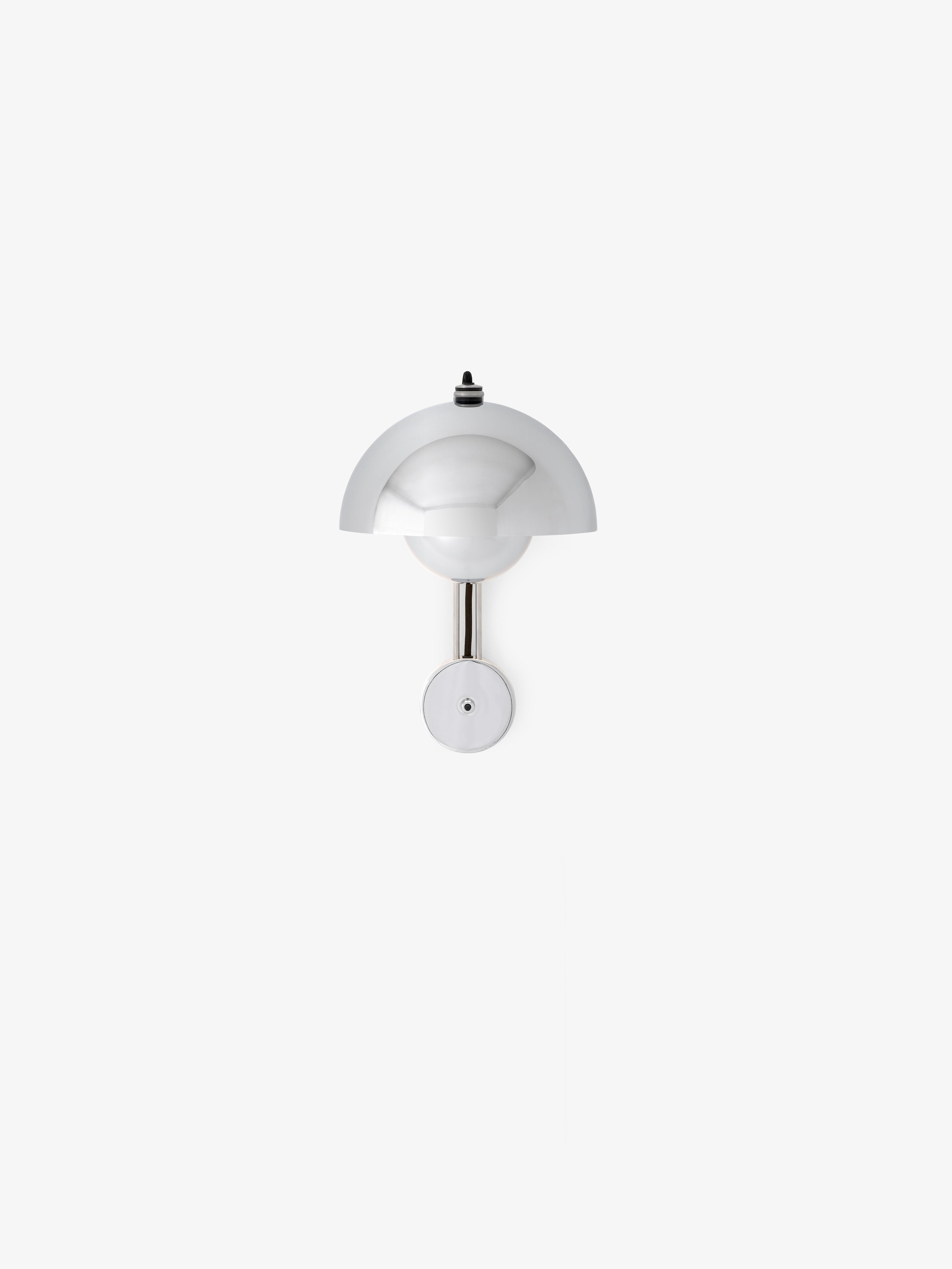 Wandlampe FLOWERPOT VP8 verchromt