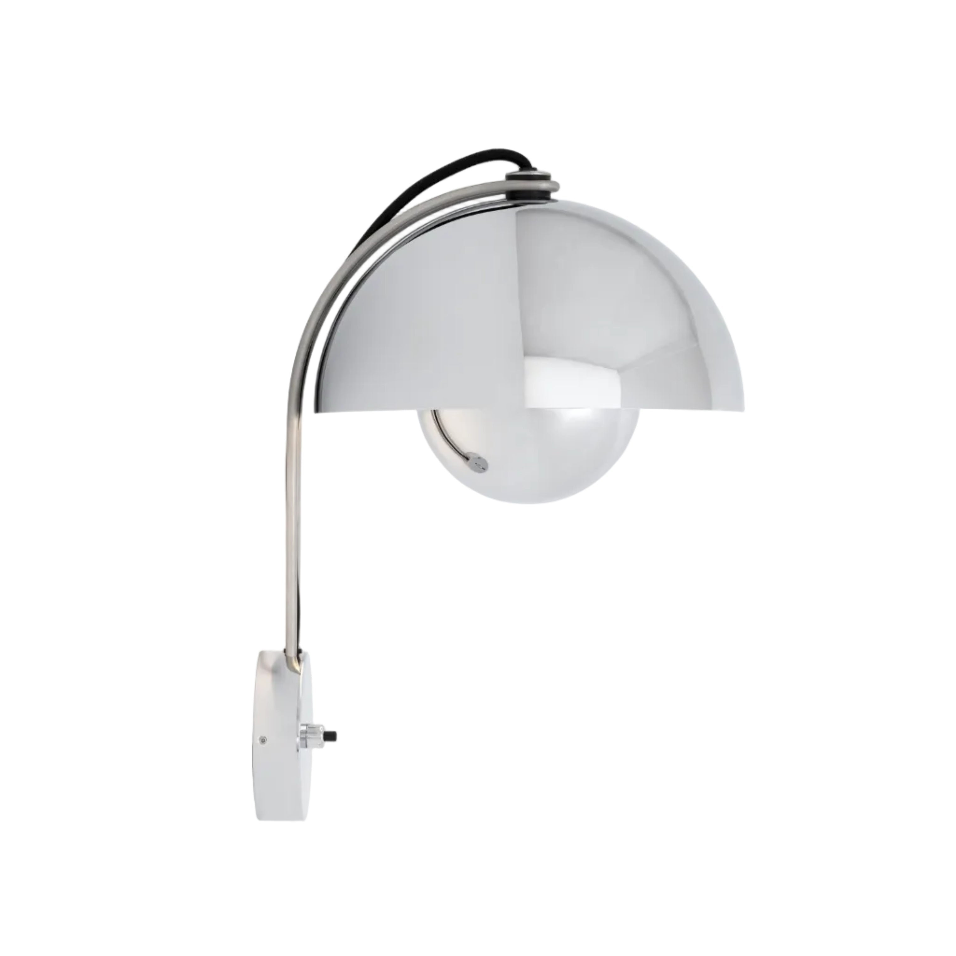 Wandlampe FLOWERPOT VP8 verchromt