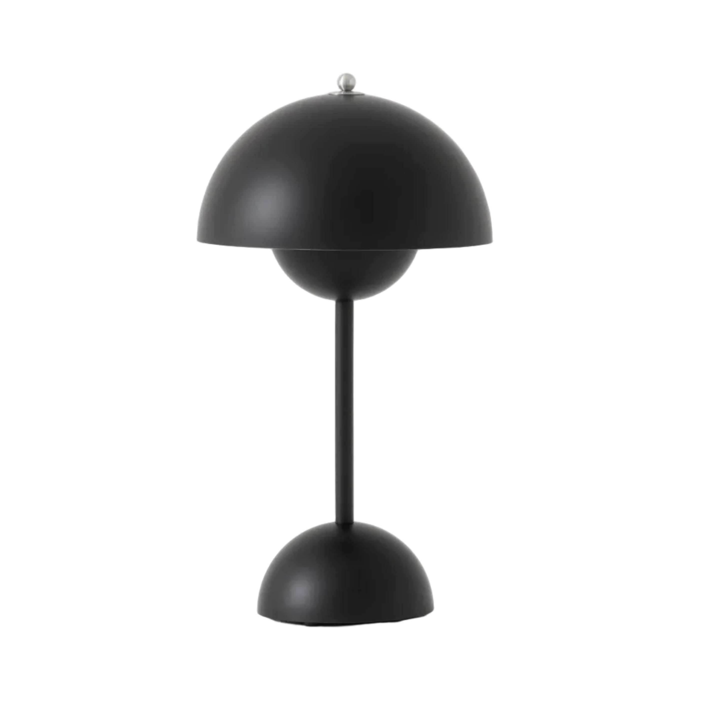 Tragbare Lampe FLOWERPOT VP9, matt schwarz