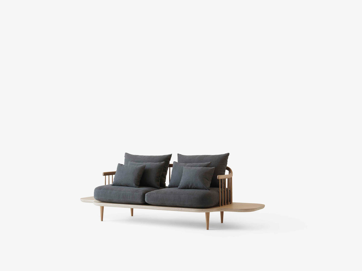 3-Sitzer Sofa FLY SC3 mit Eichenbasis
