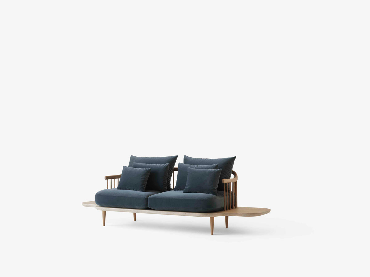 3-Sitzer Sofa FLY SC3 mit Eichenbasis