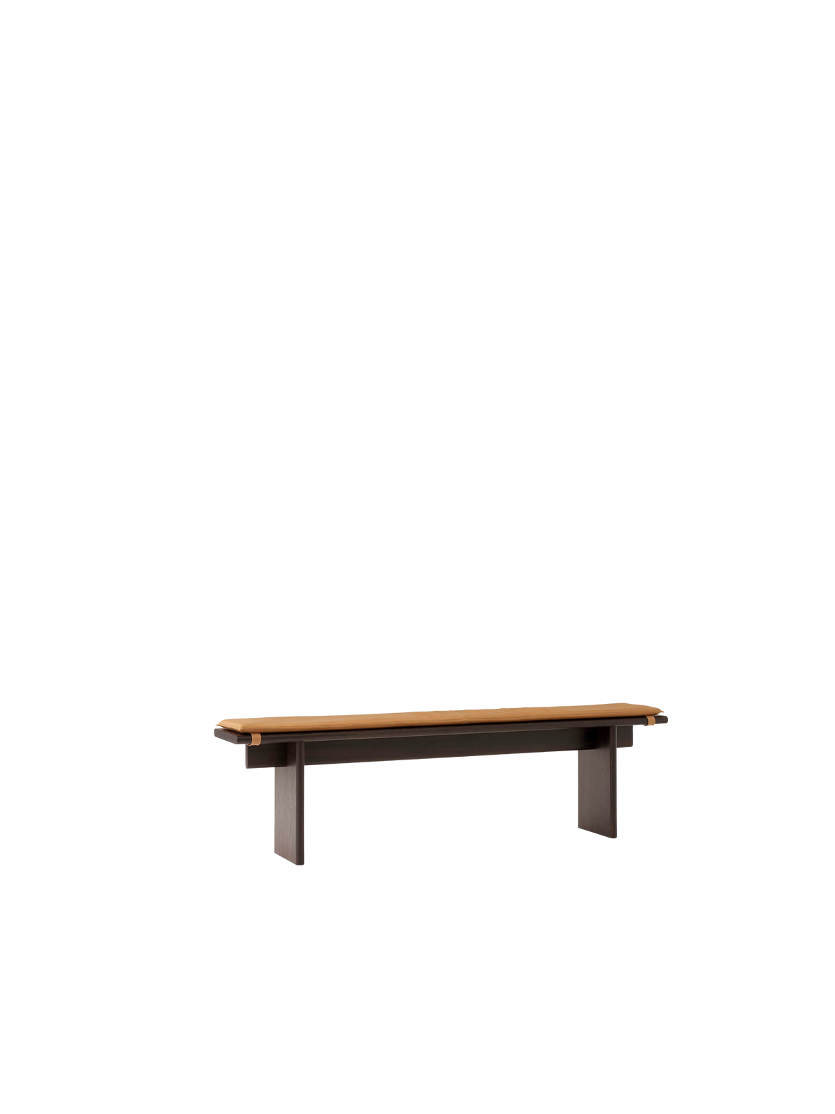 Bank ITA aus dunklem Eichenholz