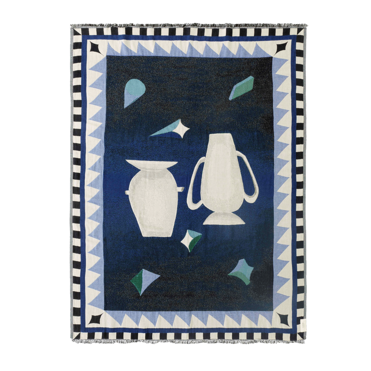 Überwurf MOMENTO JH46 marineblau mit beige