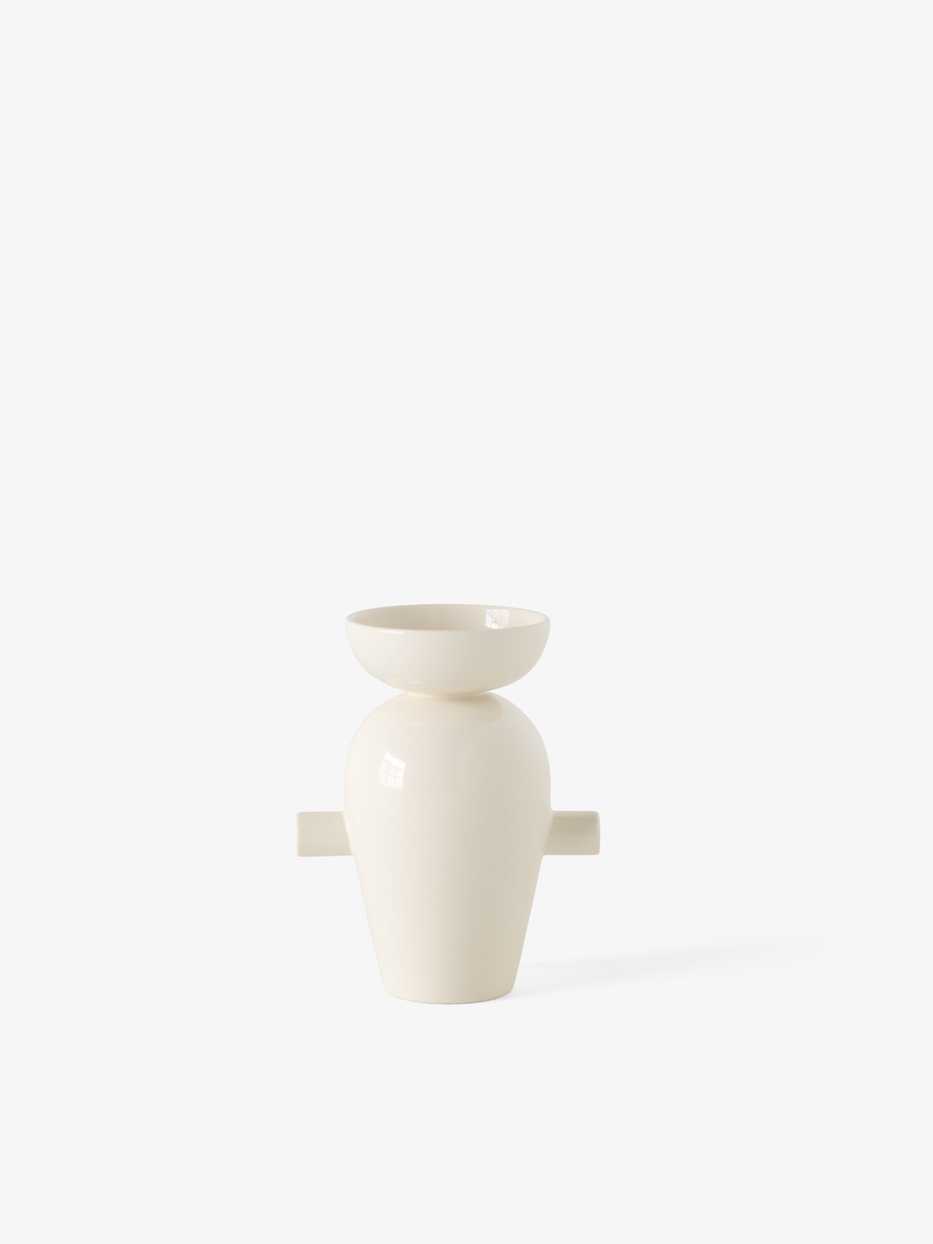 Vase MOMENTO JH40 cremefarben