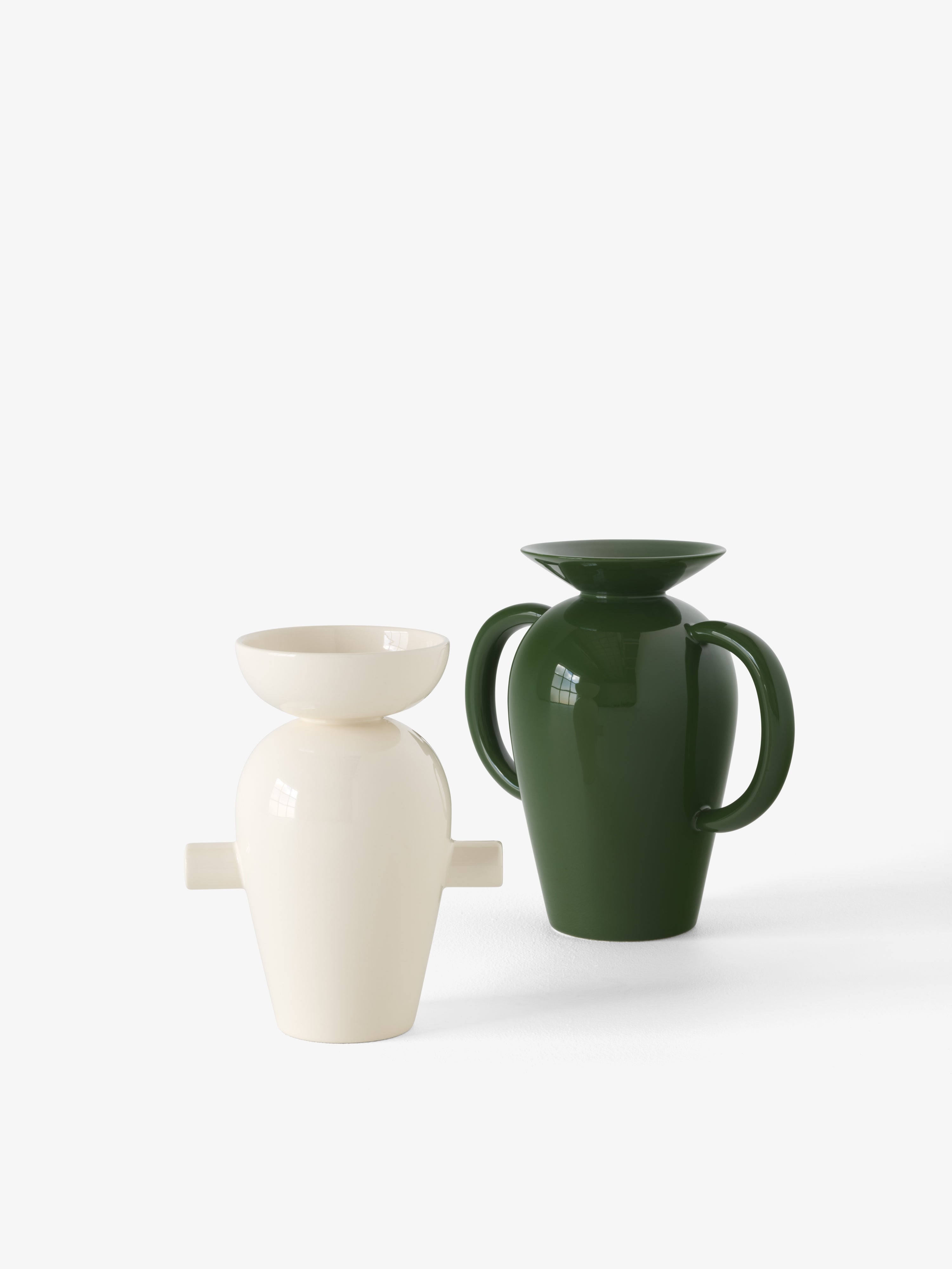 Vase MOMENTO JH40 cremefarben