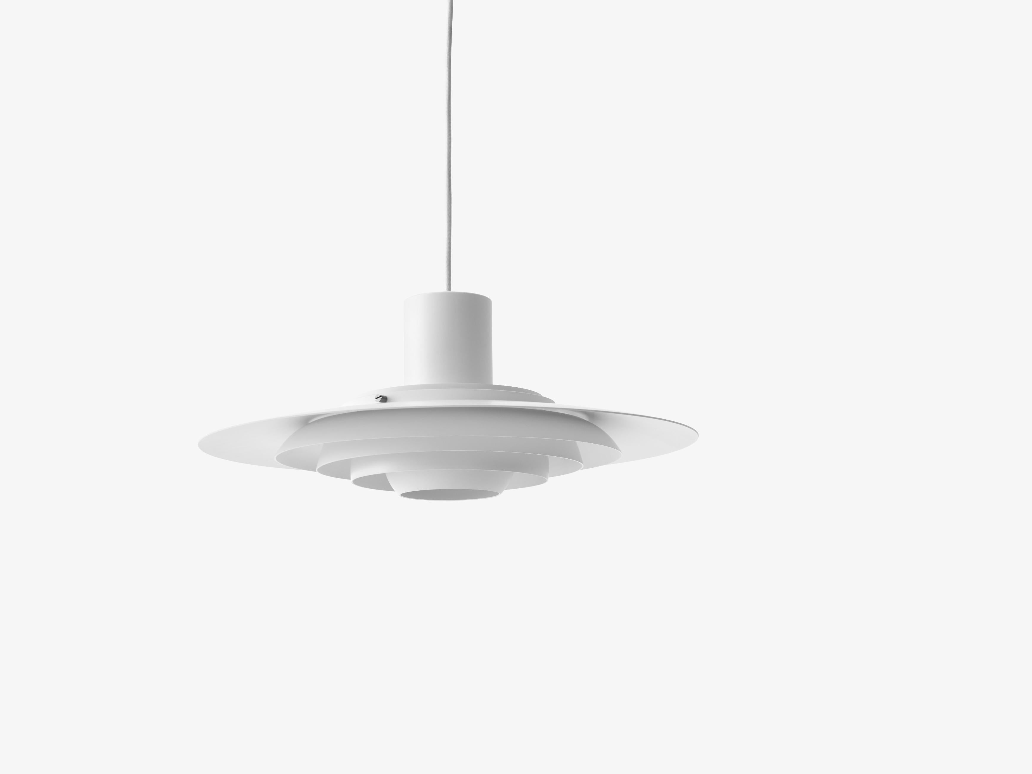Pendelleuchte P376 mattweiß