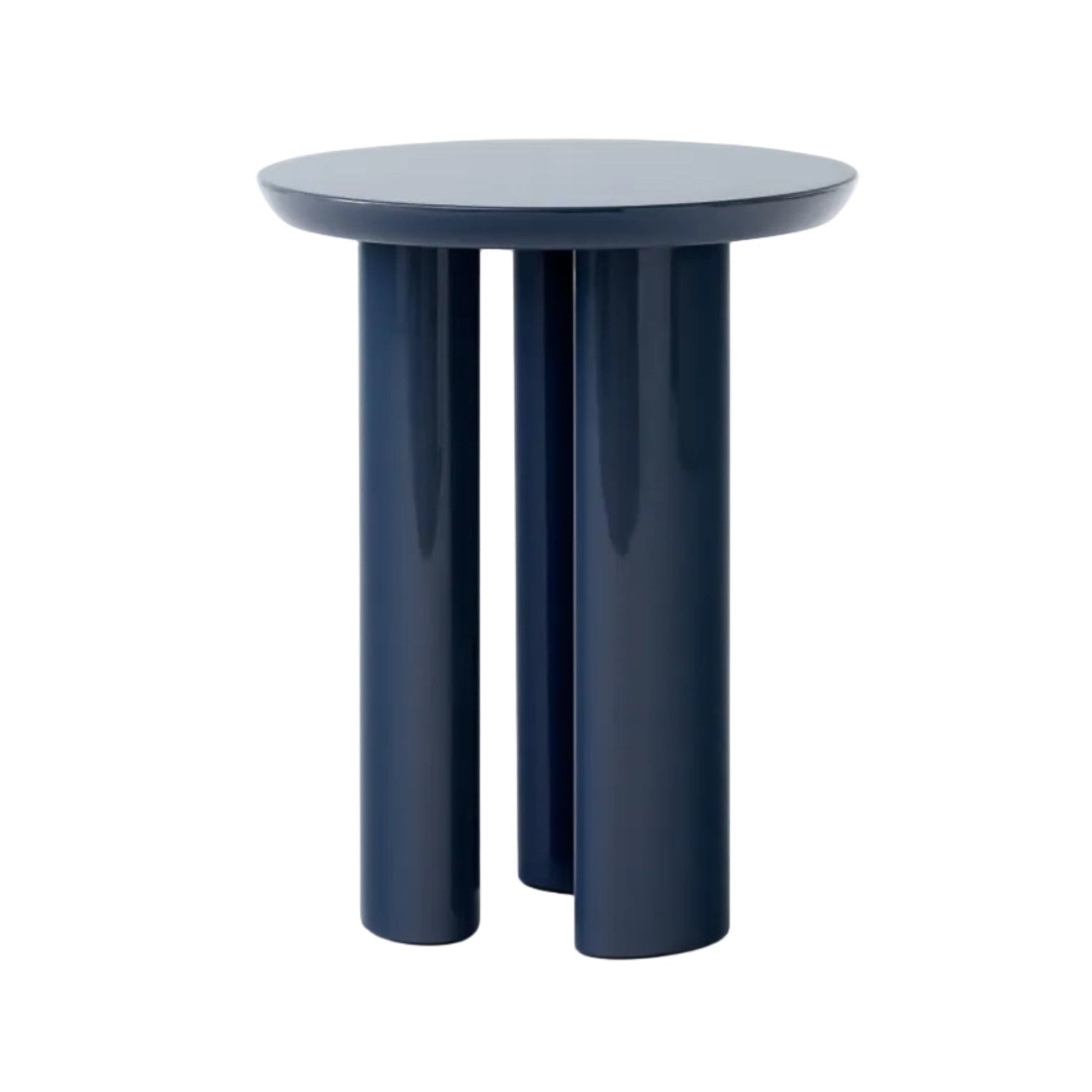 Beistelltisch TUNG JA3 aus blauem Stahl