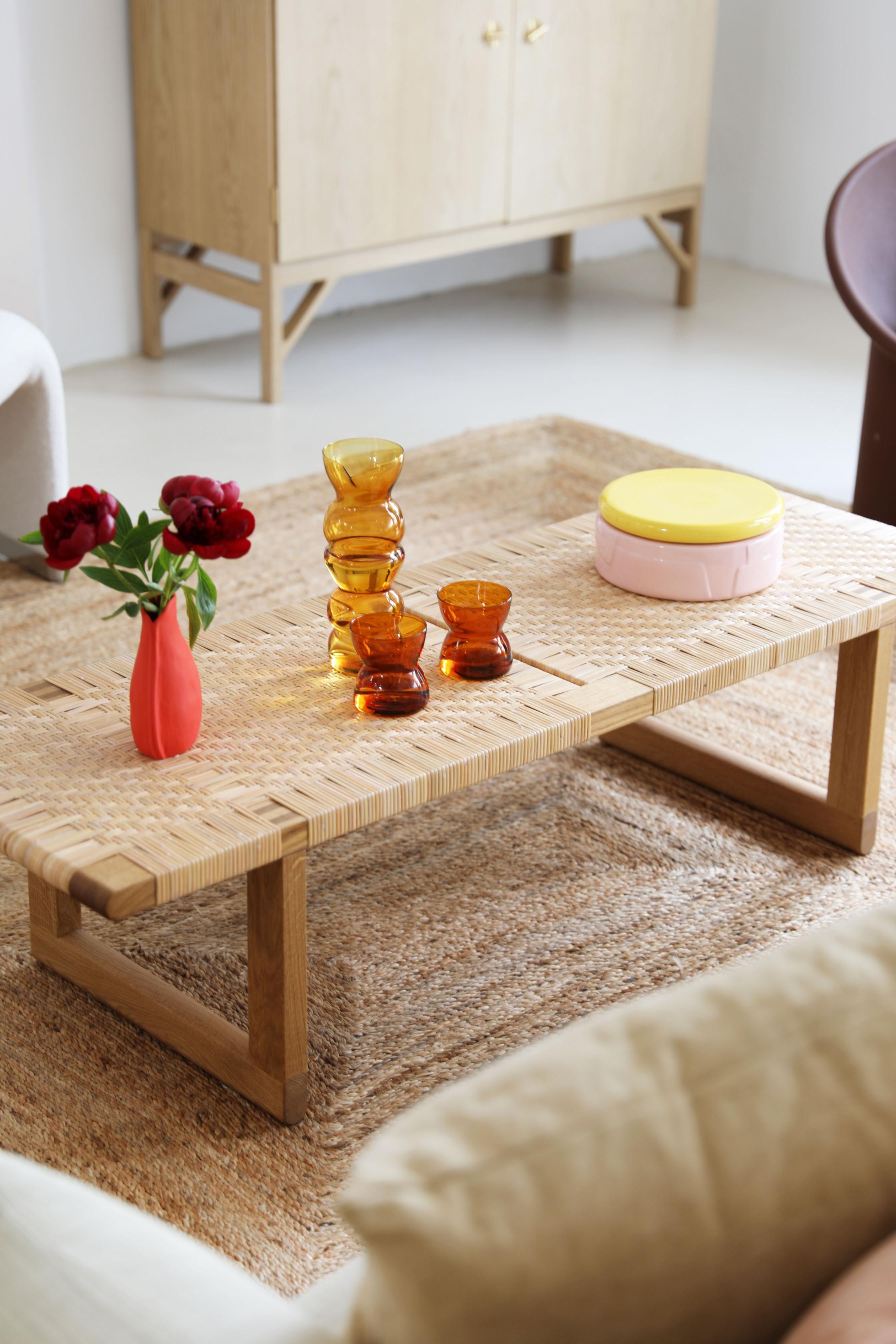 Karafka TOTEM bernsteinfarbenes Glas