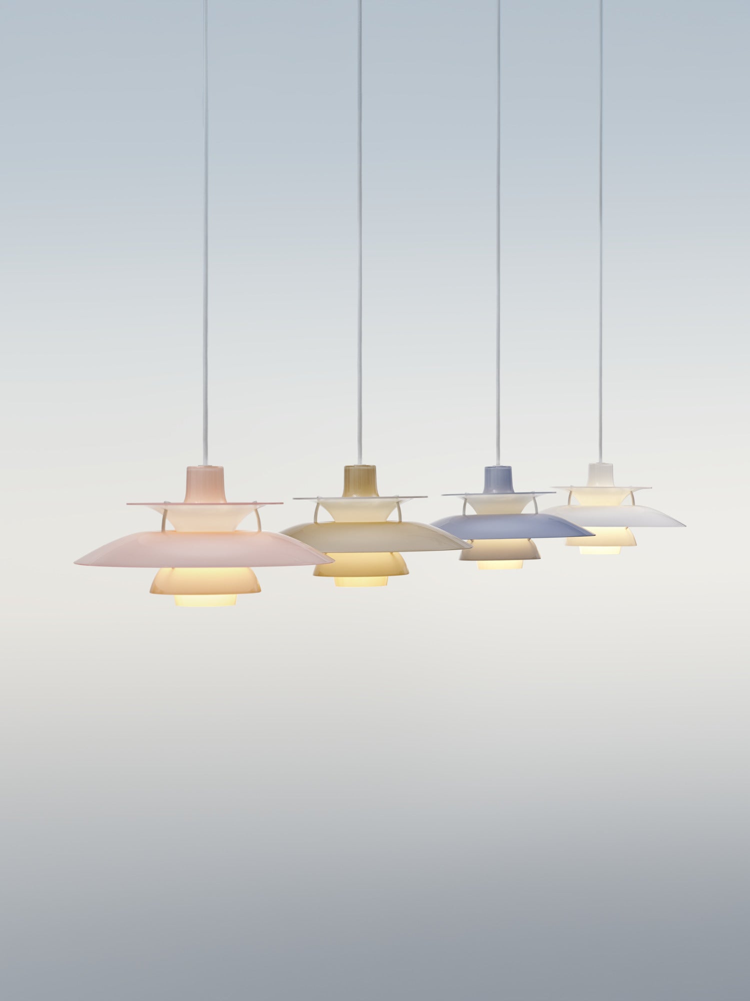Lampa wisząca PH 5 OPAL beżowy