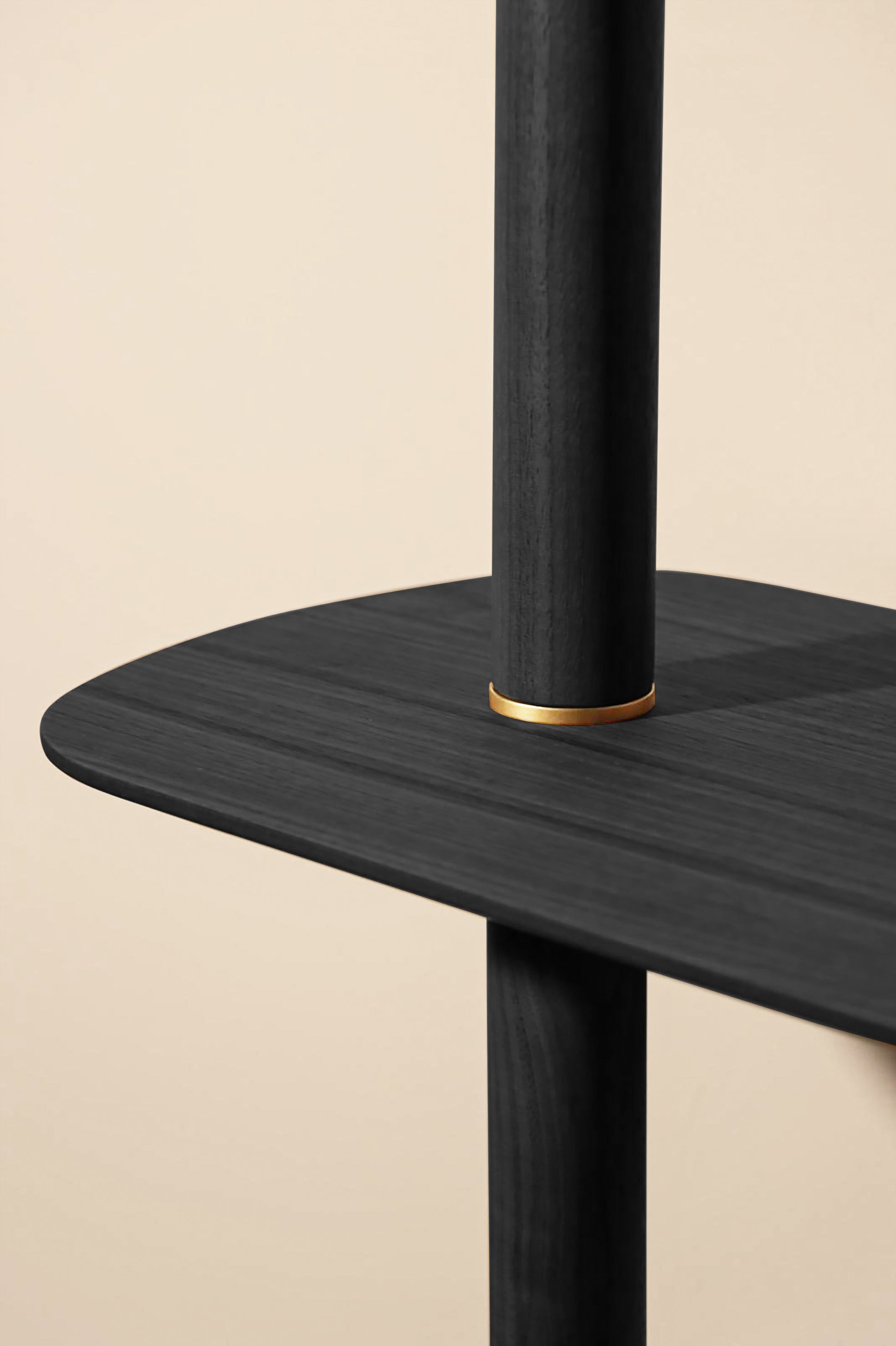 AXIS 3 Wall Shelf in Black Ash Veneer