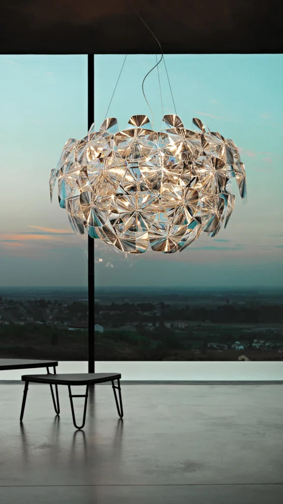 Transparente Hoffnung hängende Lampe