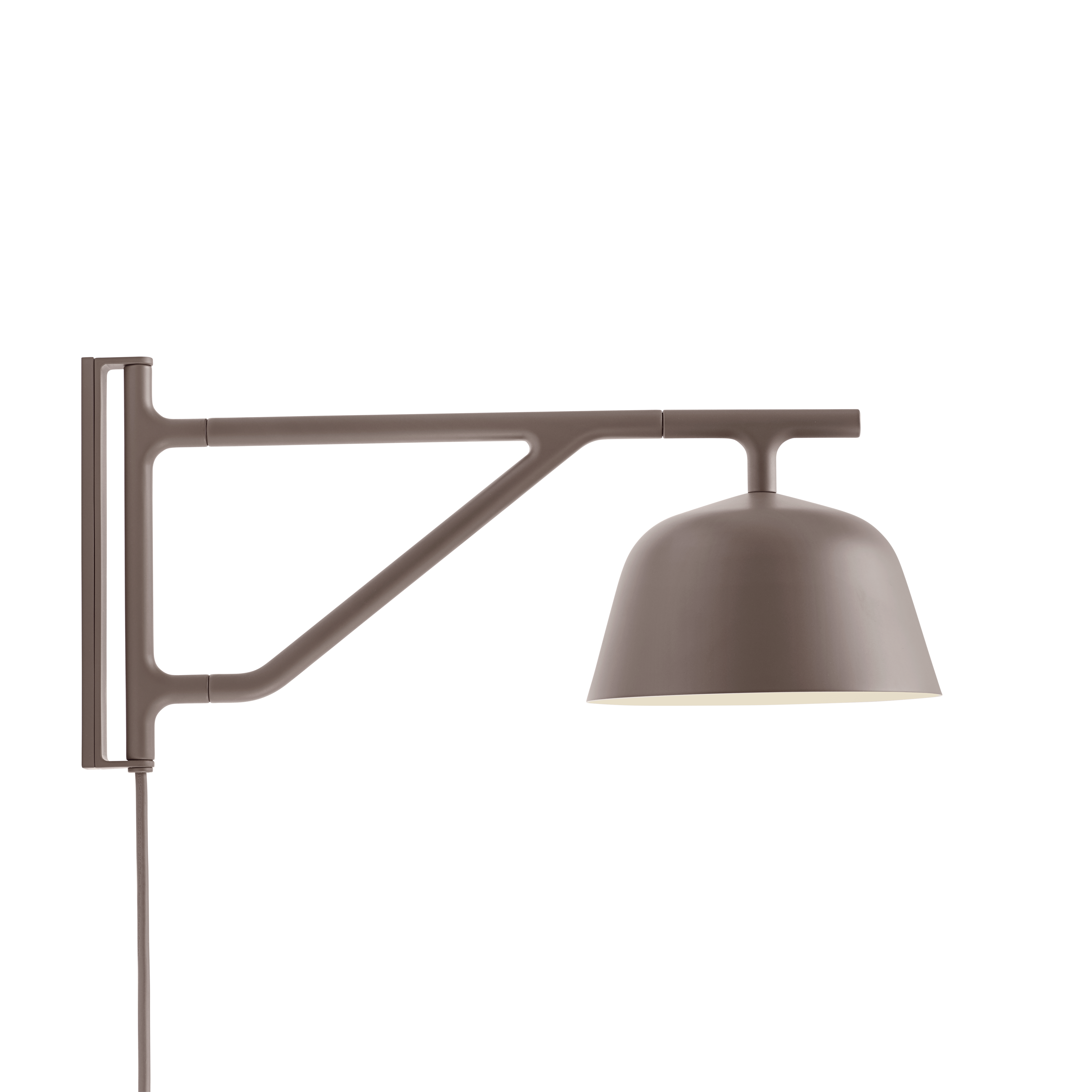 Lampa ścienna AMBIT taupe