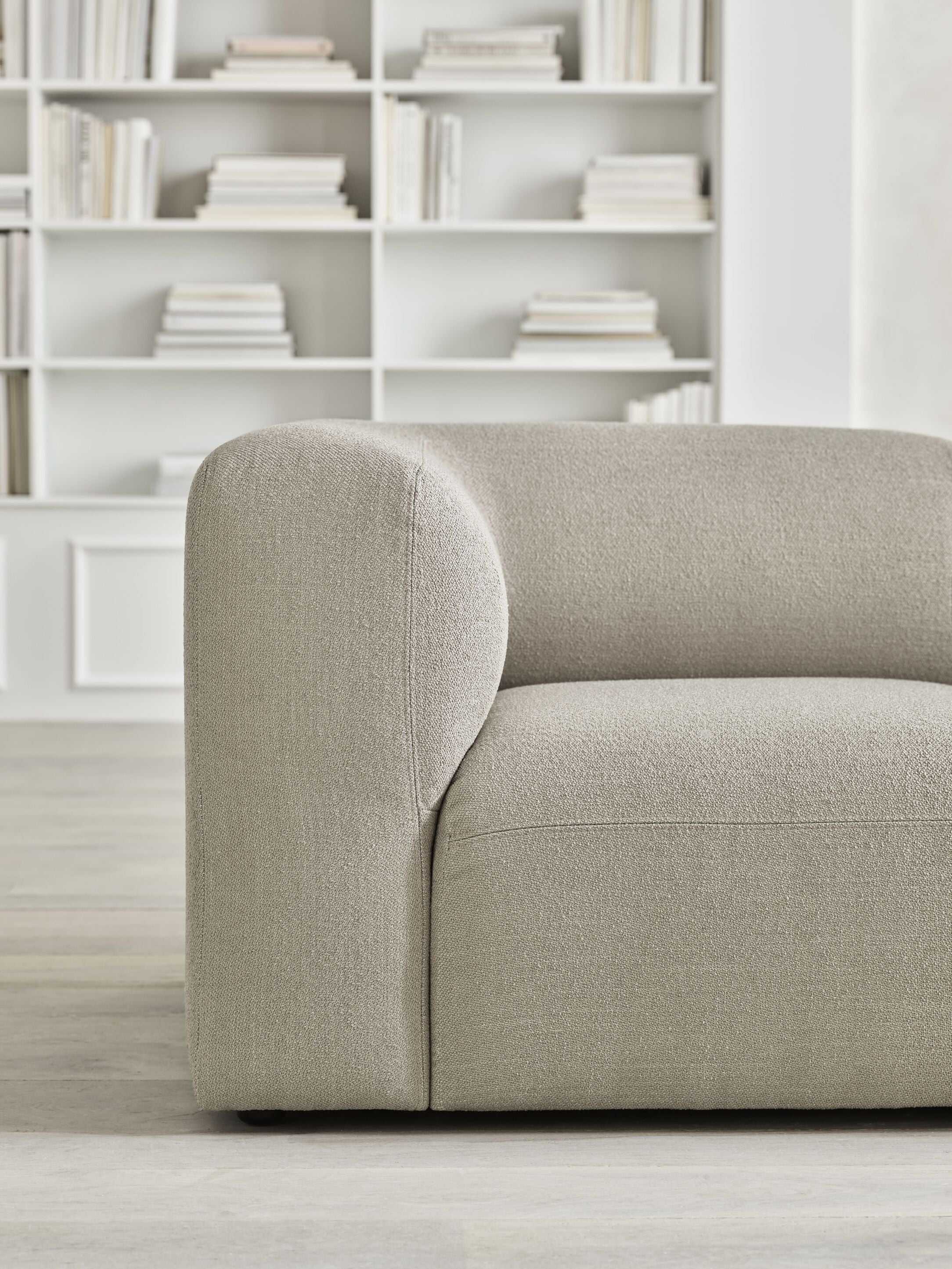 Winkelmodularsofa - zentrales Polstermodul