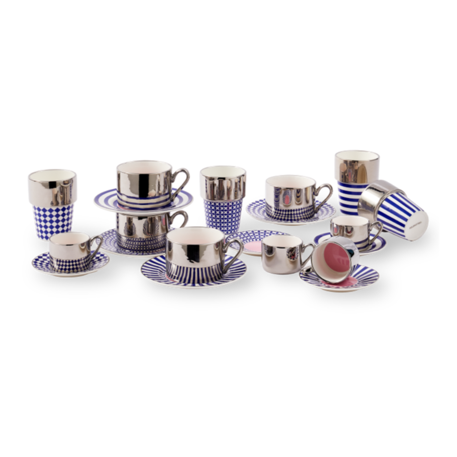 AUNTY Tassenset dunkelblau