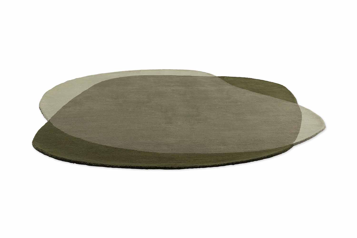 Dywan owalny ELEMENT MOORE oliwkowy – Brink & Campman