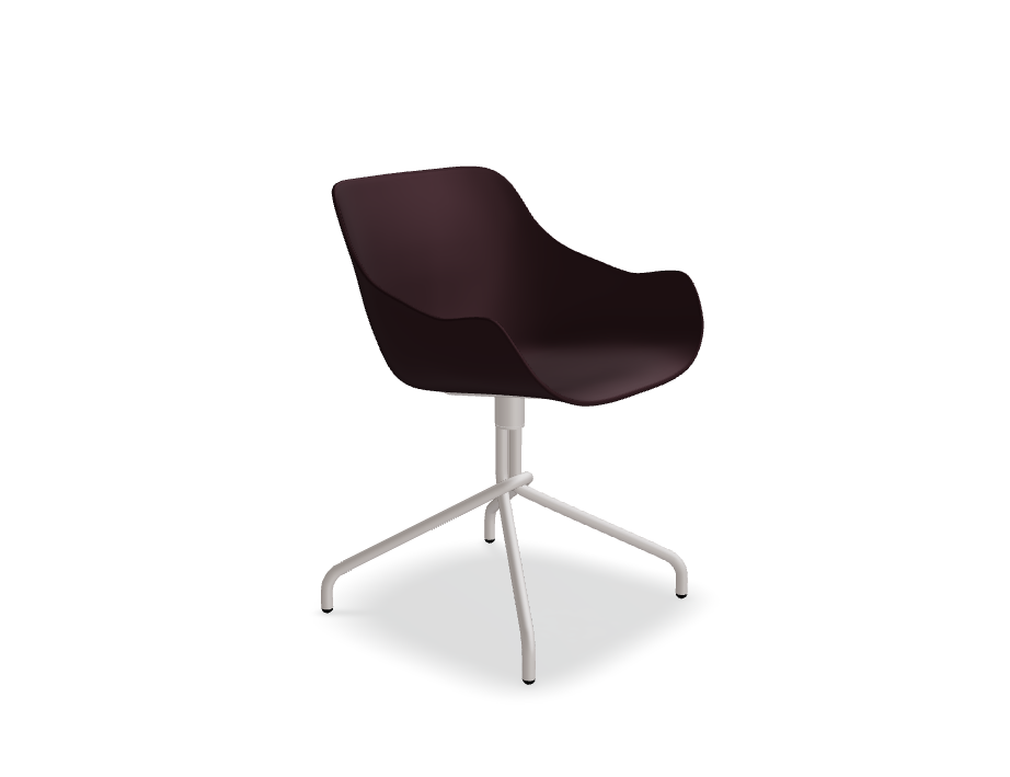 Swivel chair Baltic Basic metal base