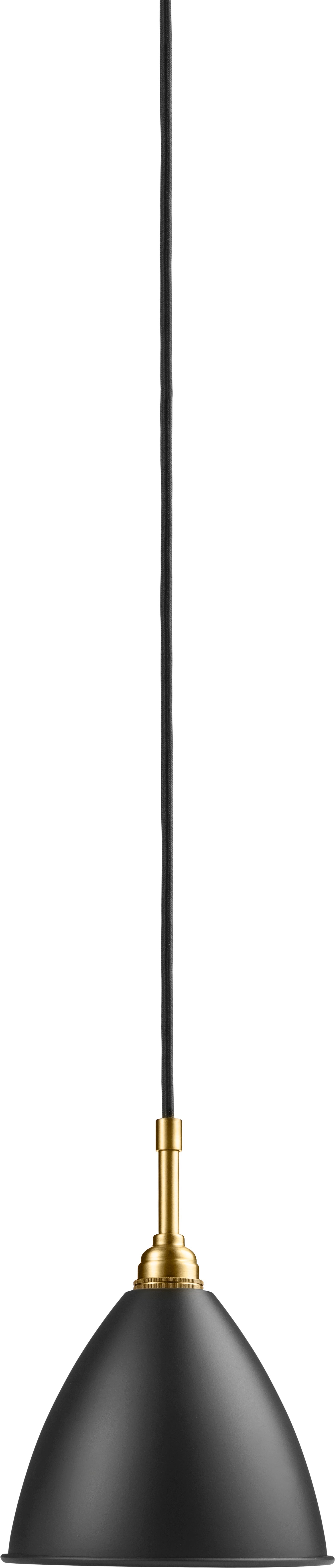 Pendelleuchte BESTLITE BL9 Messing mit schwarzem Schirm