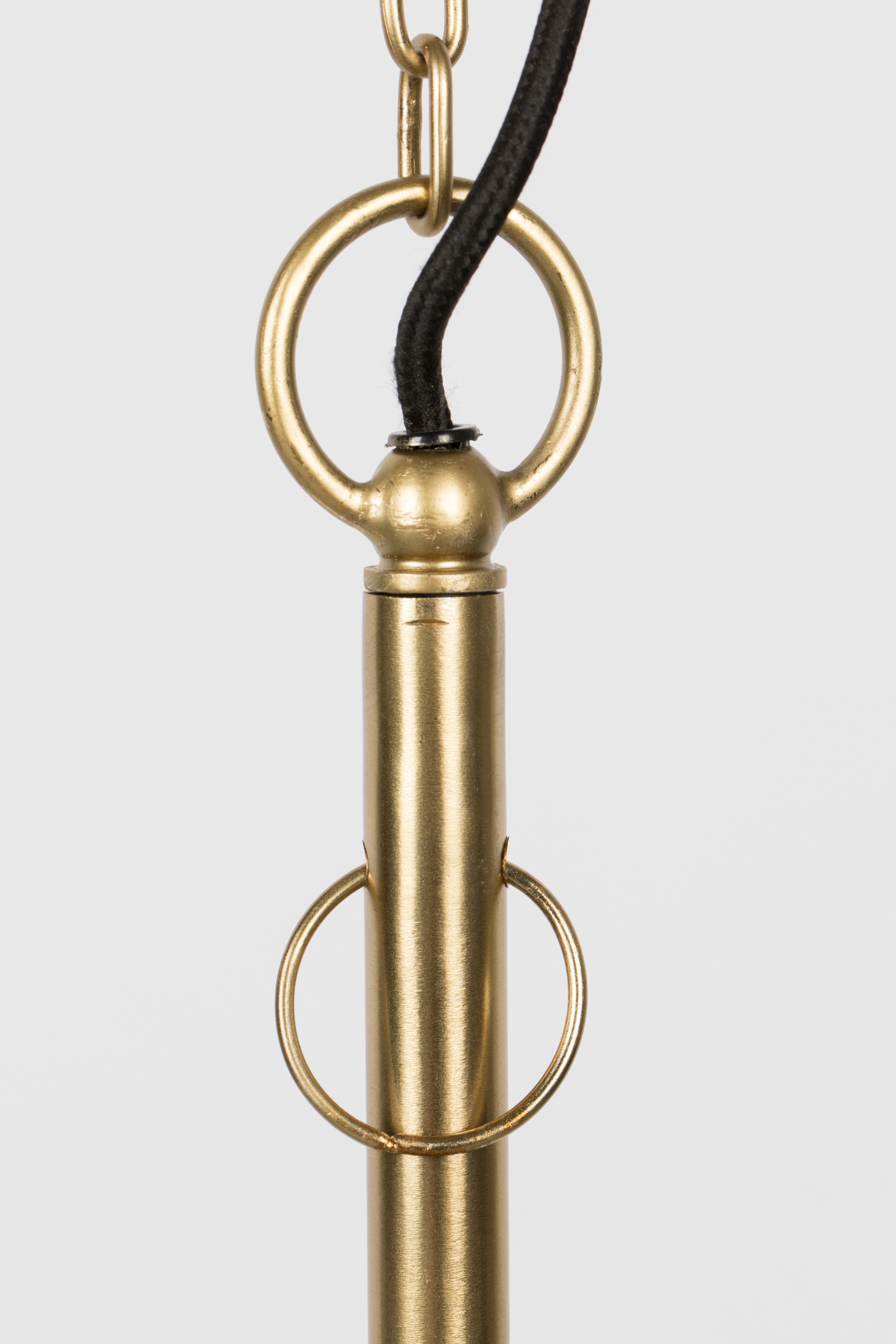 Pendant lamp ANGEL ON FIRE gold