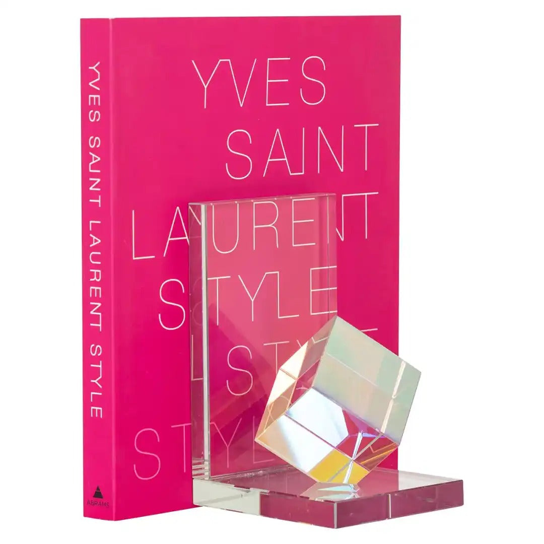 Buchstütze BLOCKS kristall