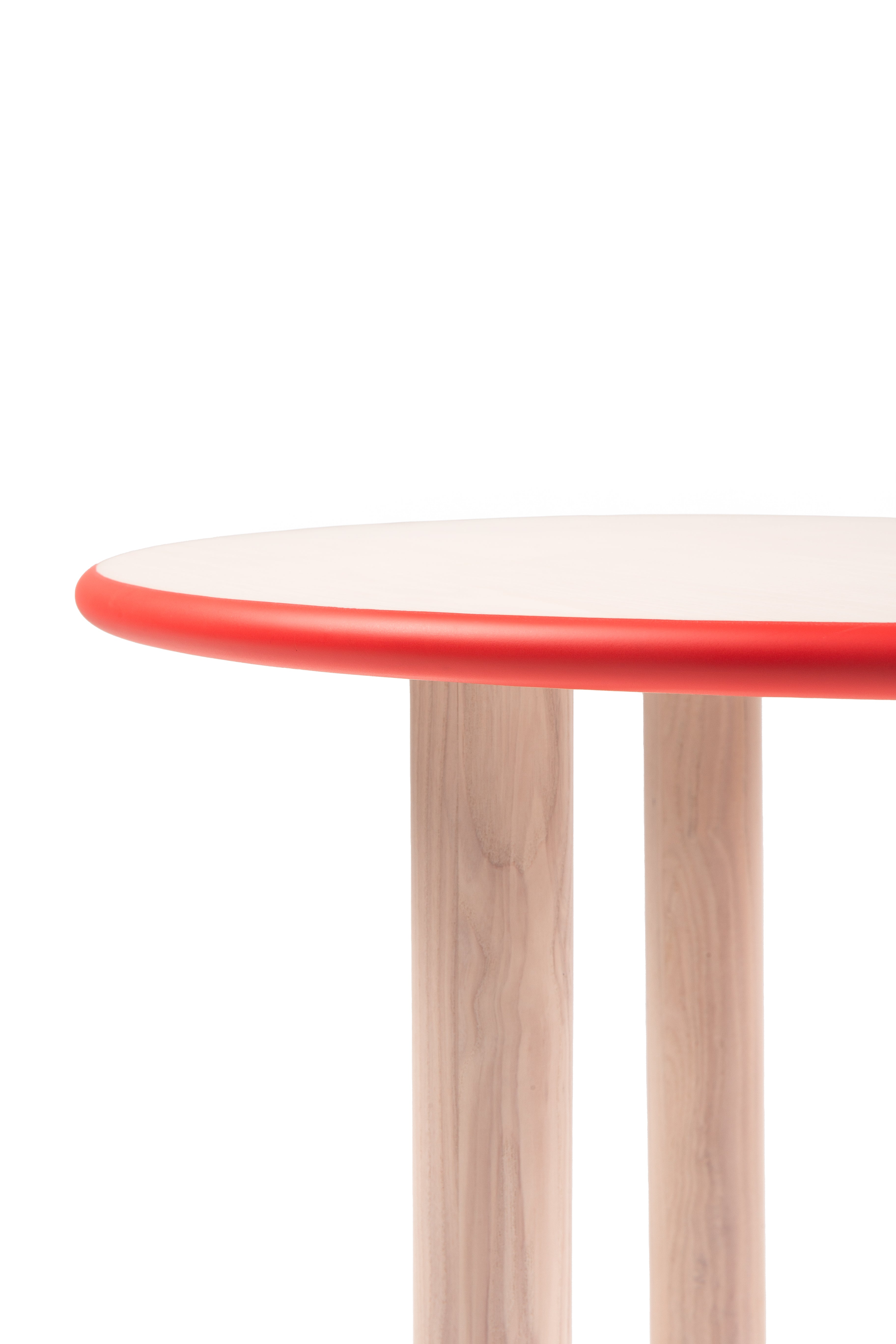 Round Children's Table BABY PAUL Natural Ash Wood