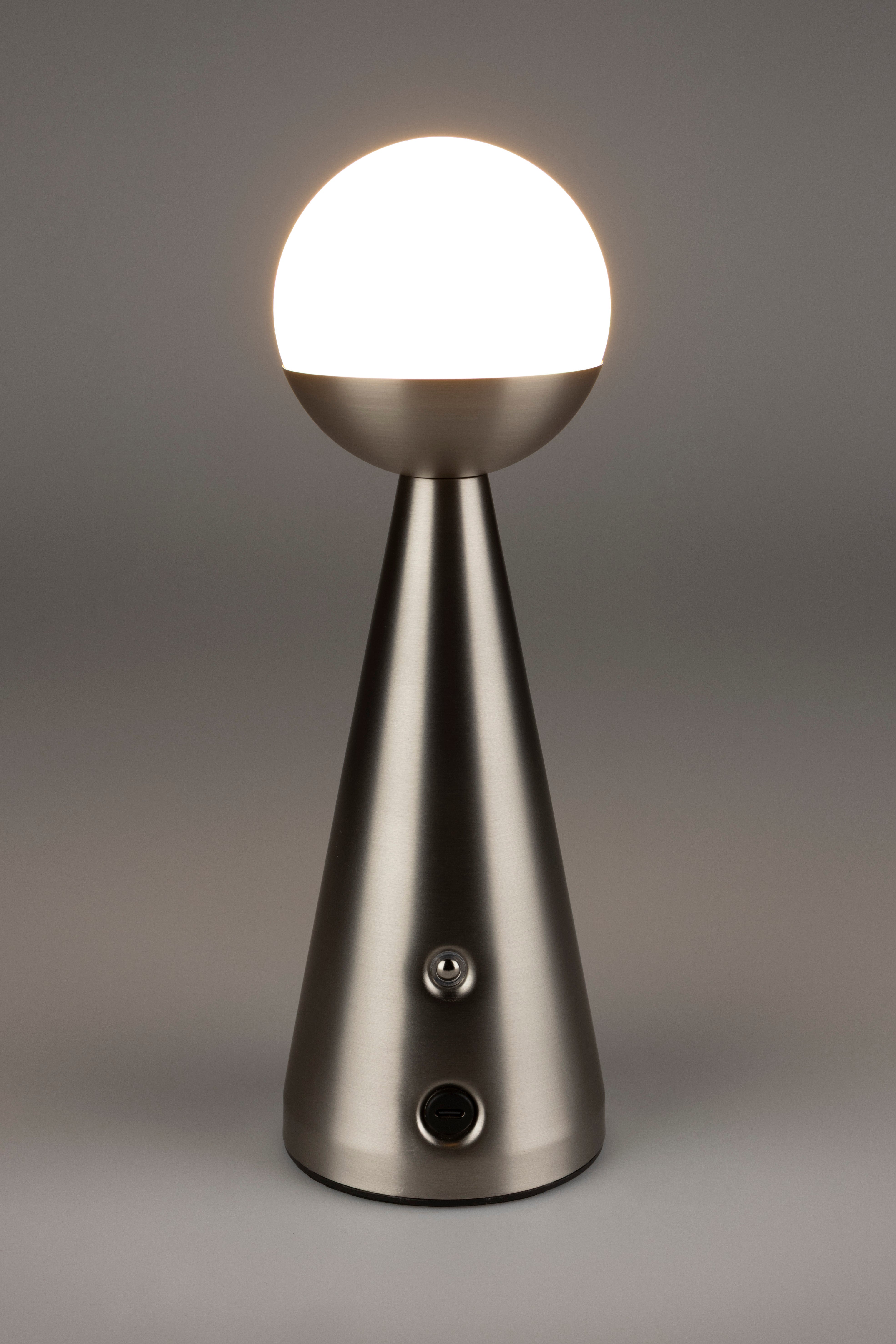Portable Lamp BELLO Silver