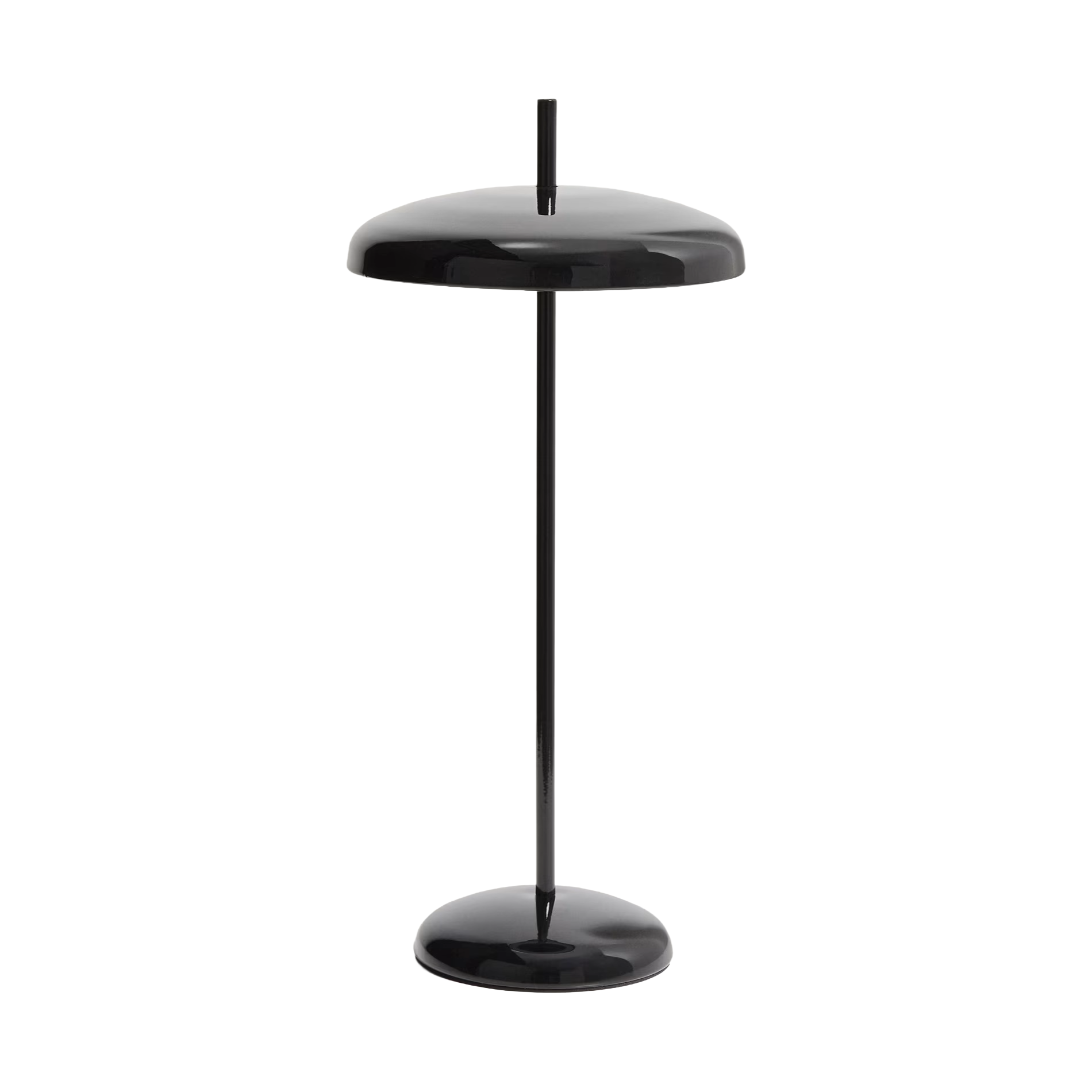 Tragbare Lampe PORTE schwarz
