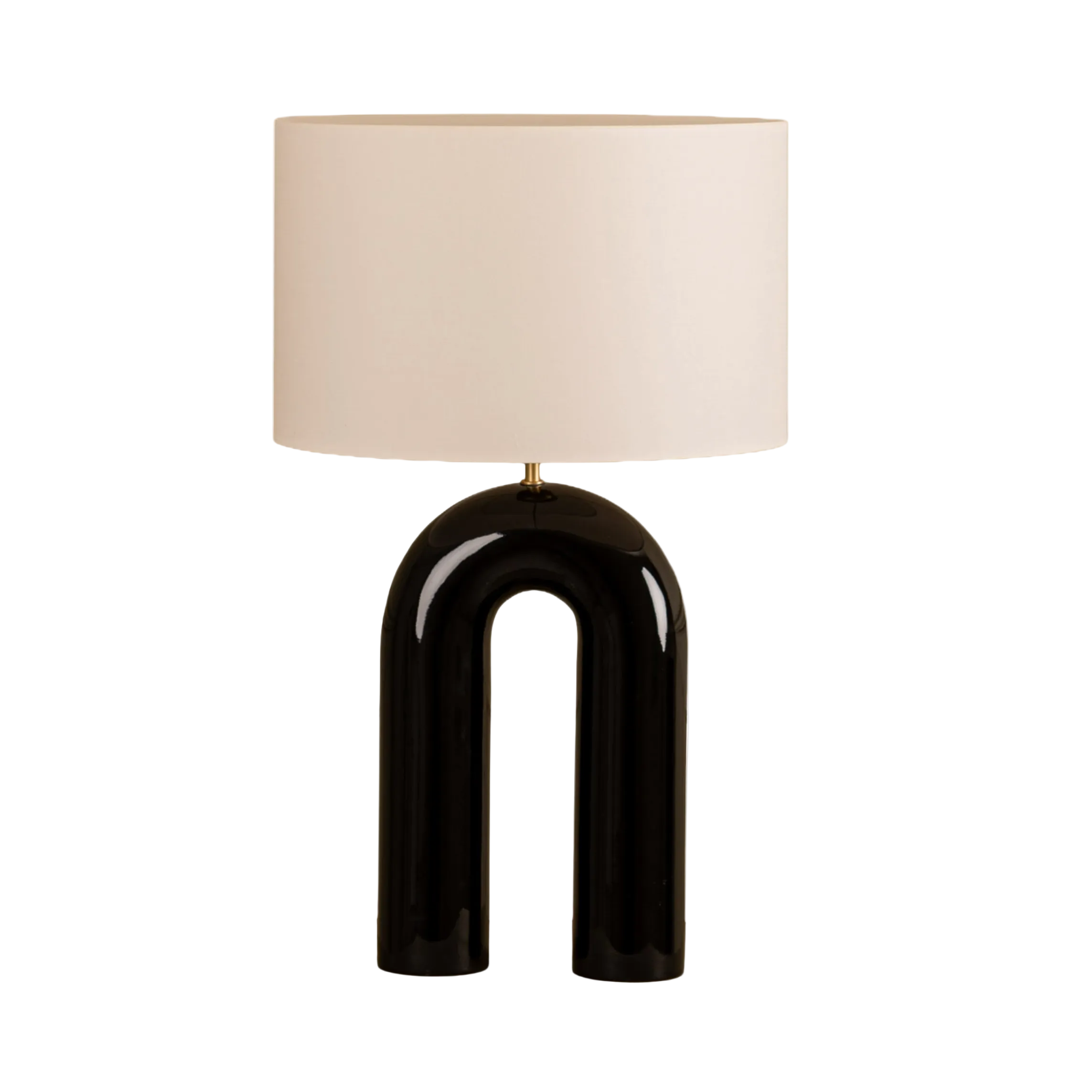 Ceramic Table Lamp ARKO Black