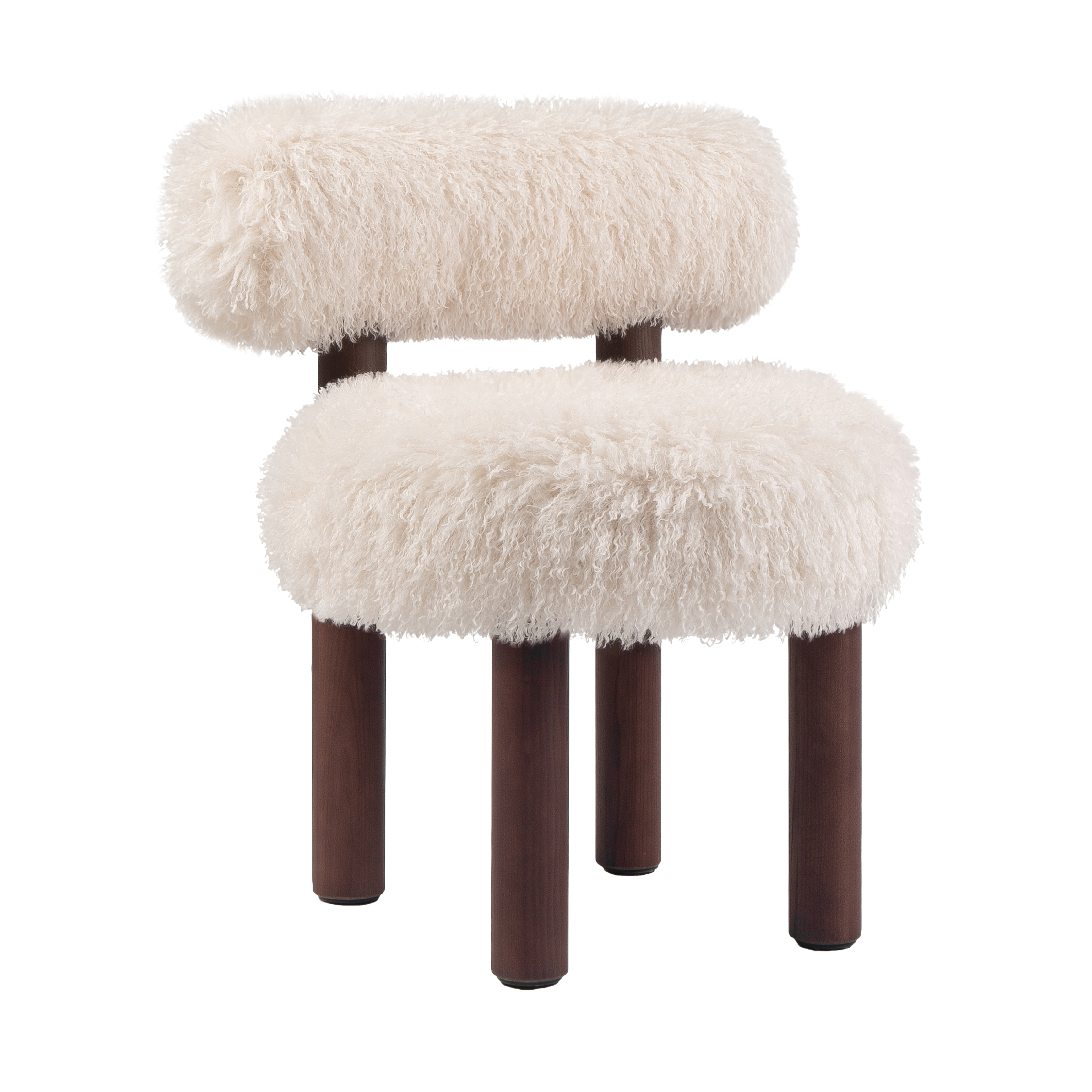 Stuhl GROPIUS CS2 - FLUFFY EDITION Kunstfell
