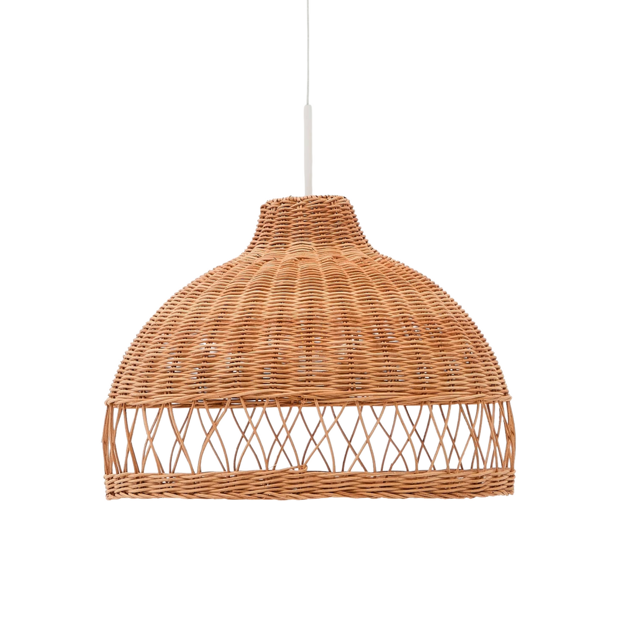 Lampenschirm LOURA natürlicher Rattan