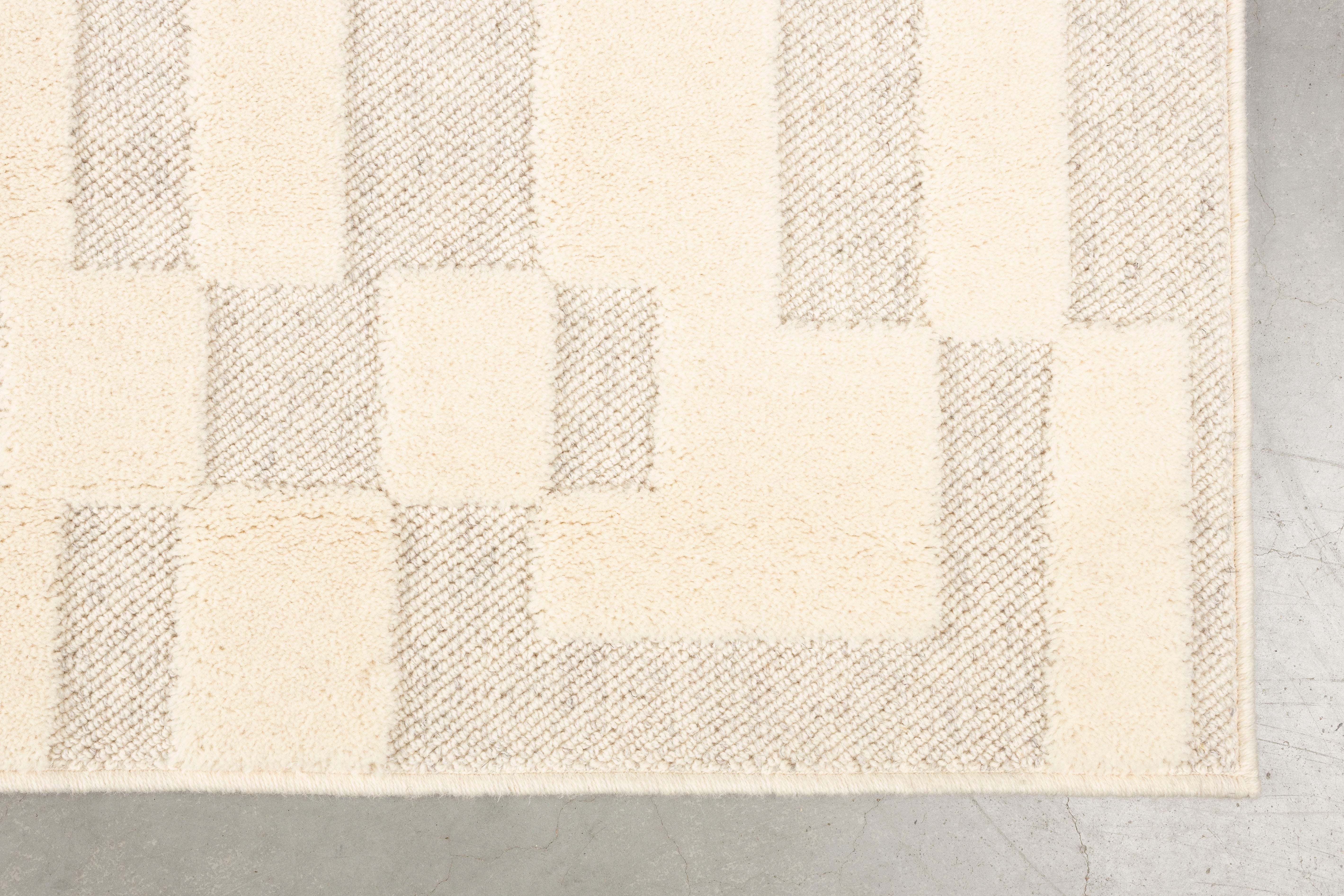 Teppich BRICKS beige