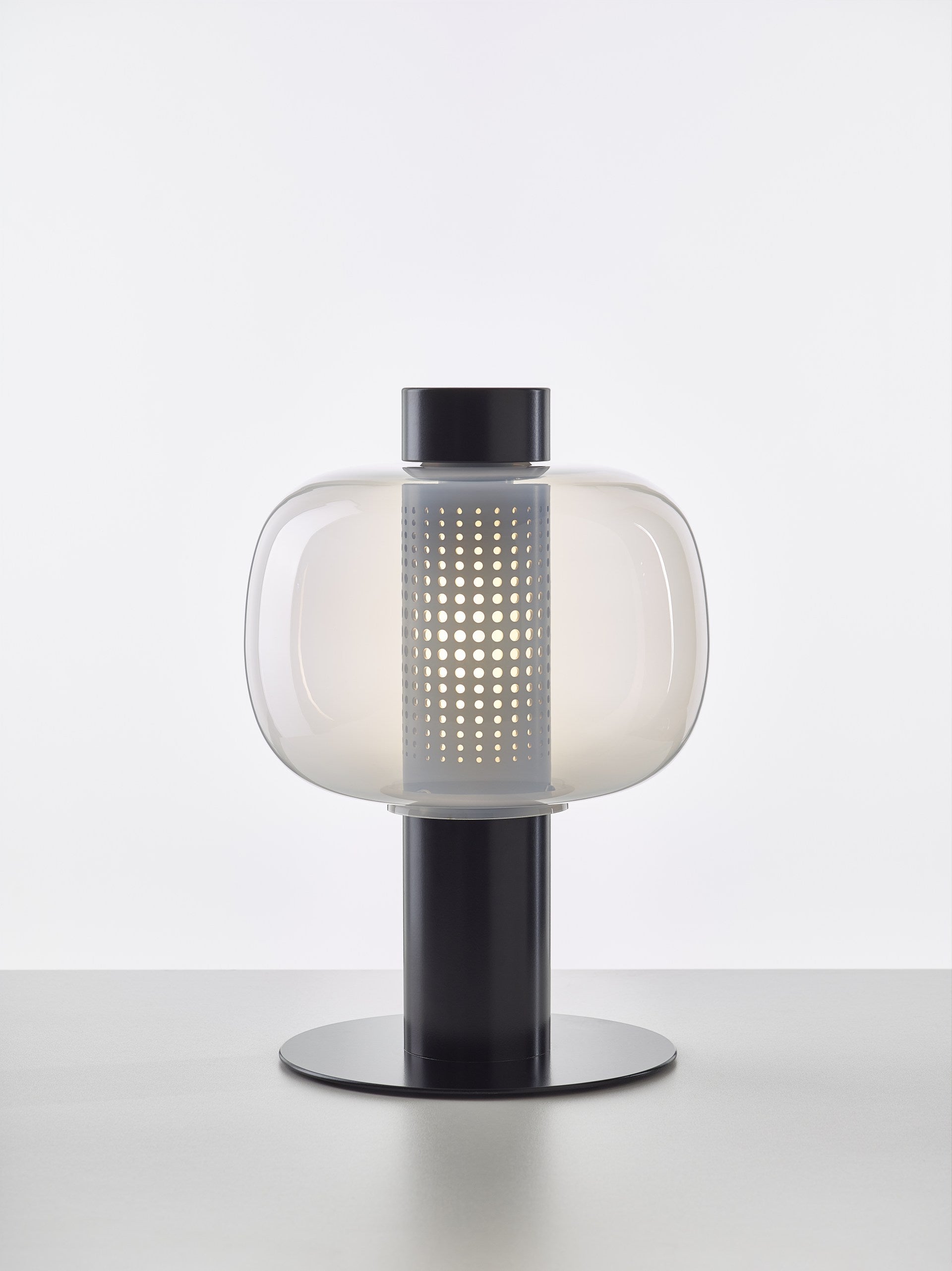 Stehlampe für den Außenbereich BONBORI aus geblasenem Glas