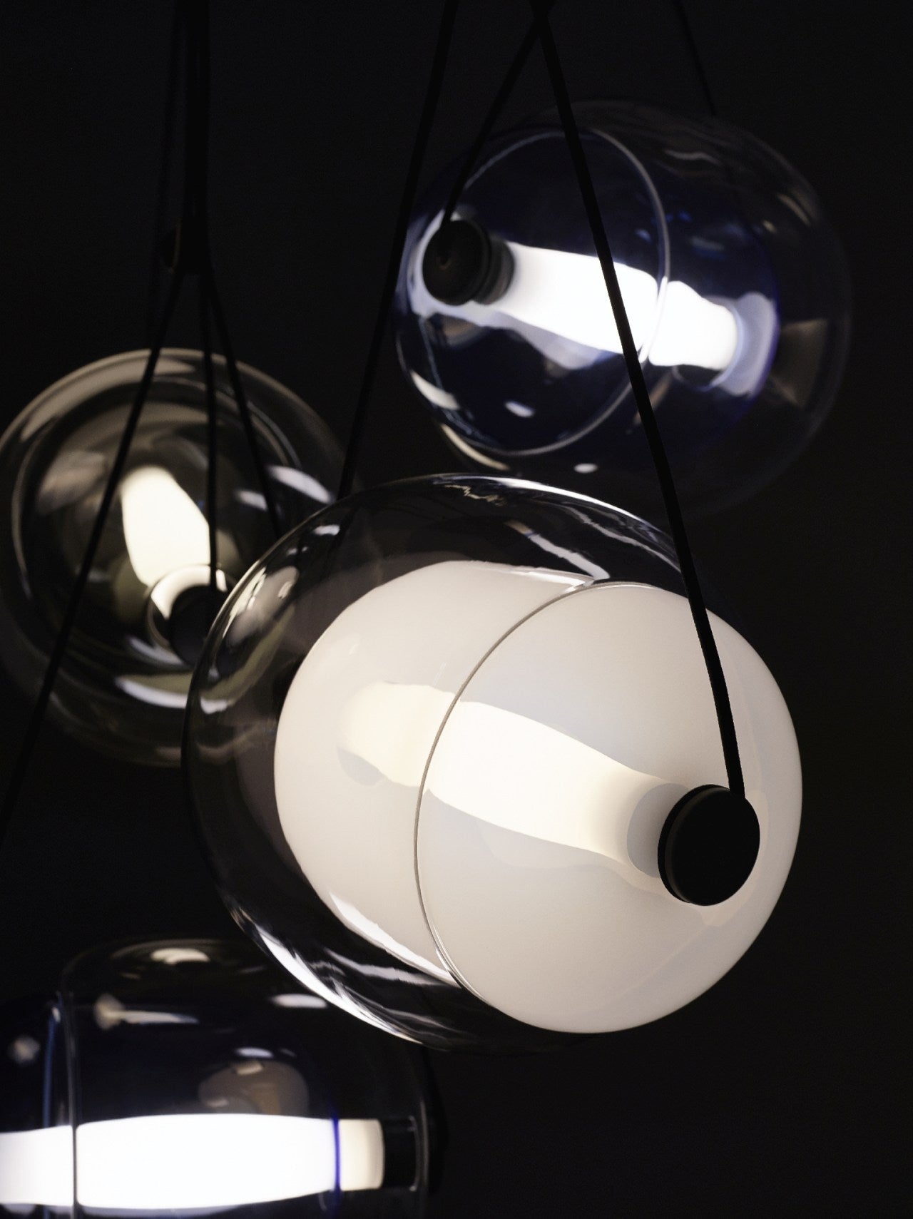 Capsula Hanging Lamp - Singles Outdoor glänzend