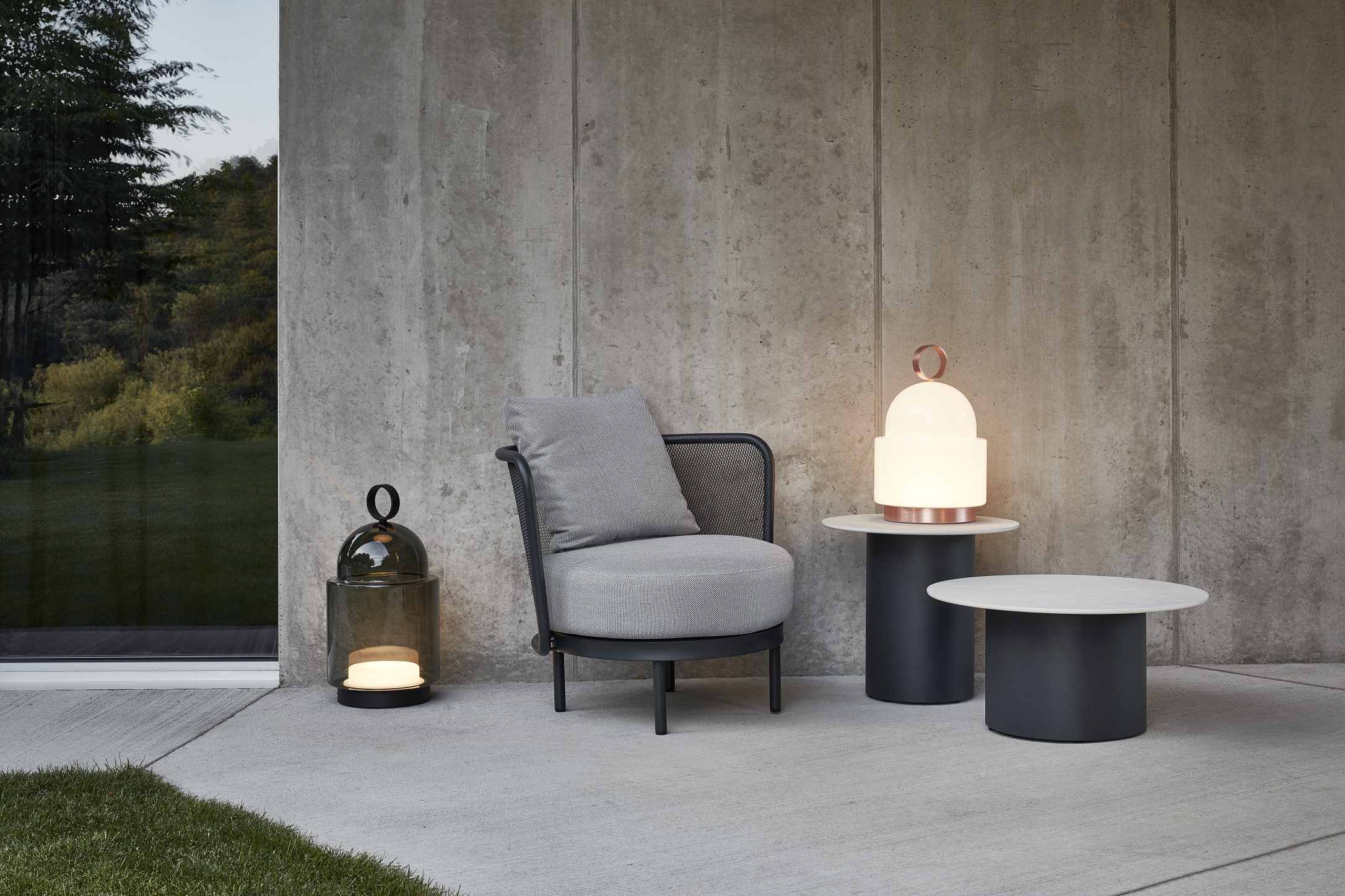 Tragbare Lampenkuppel Nomad aufblasbares Glas