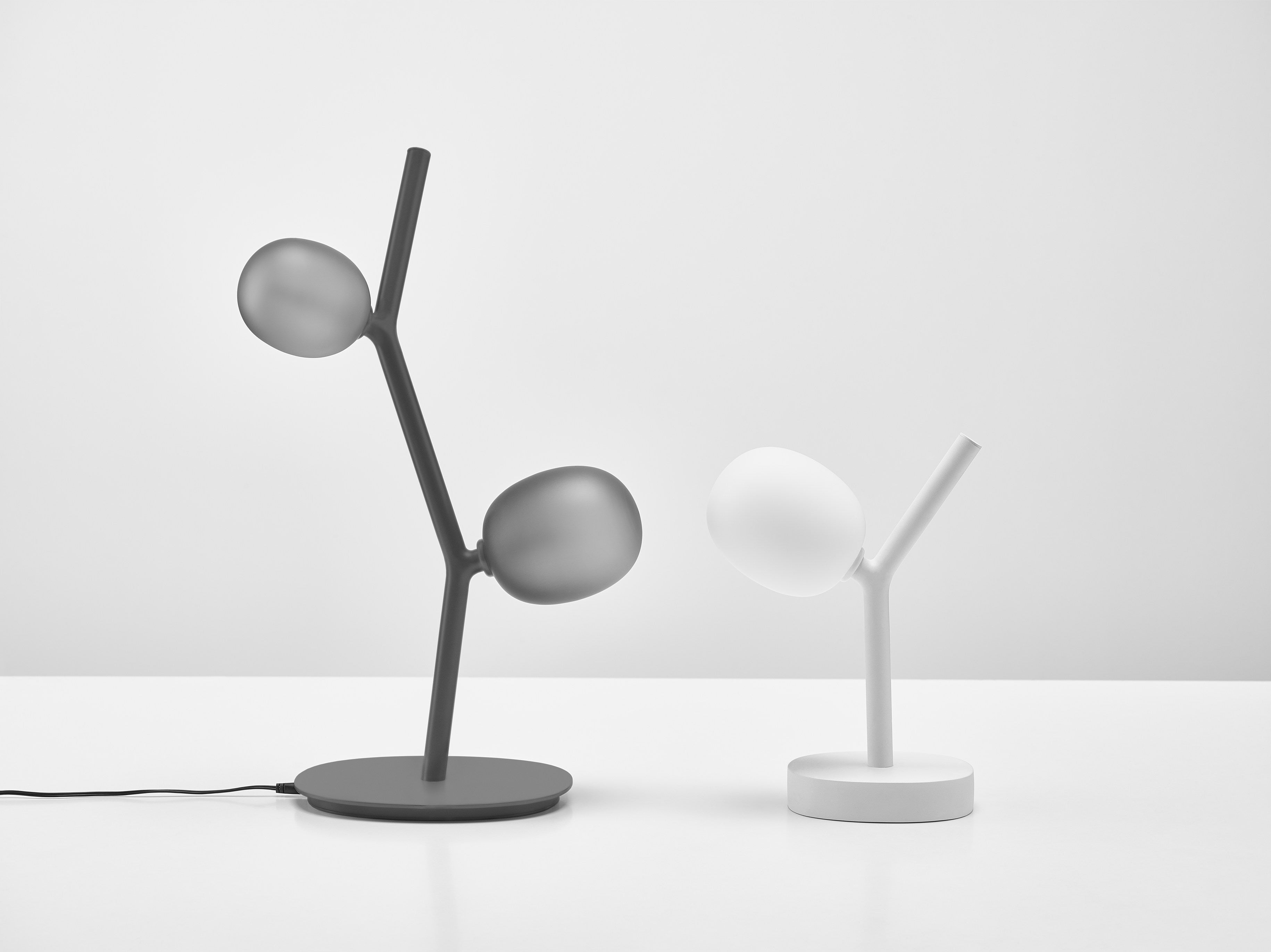 Ivy portable lamp matte glass