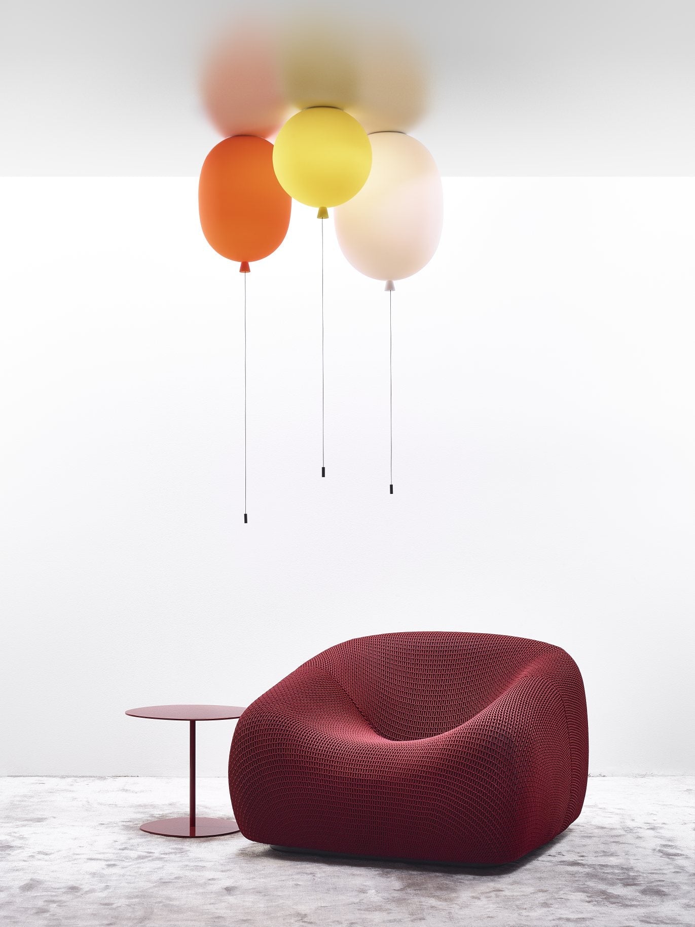 Deckenleuchte MEMORY mattes Glas