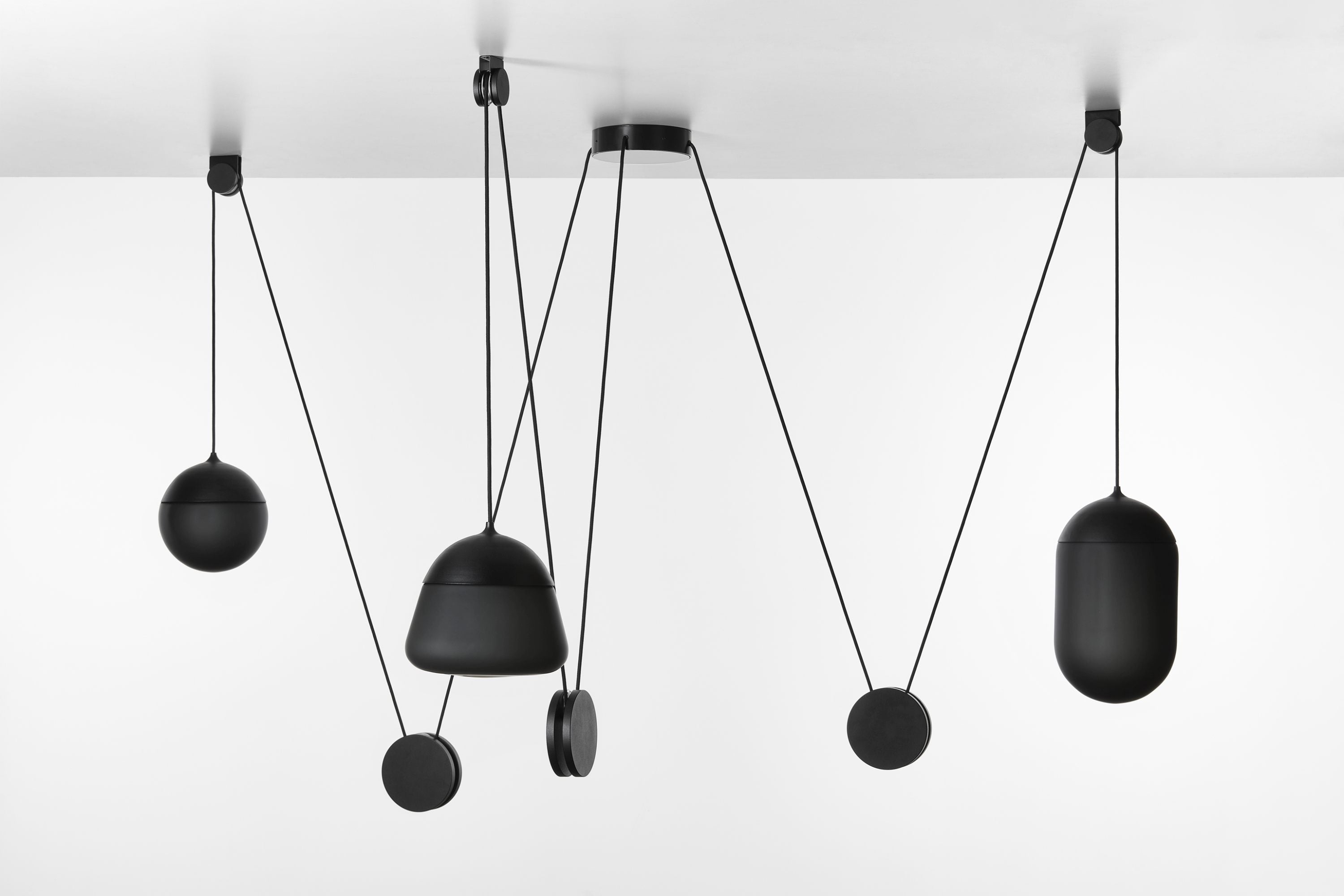 PLANETS pendant lamp matte glass